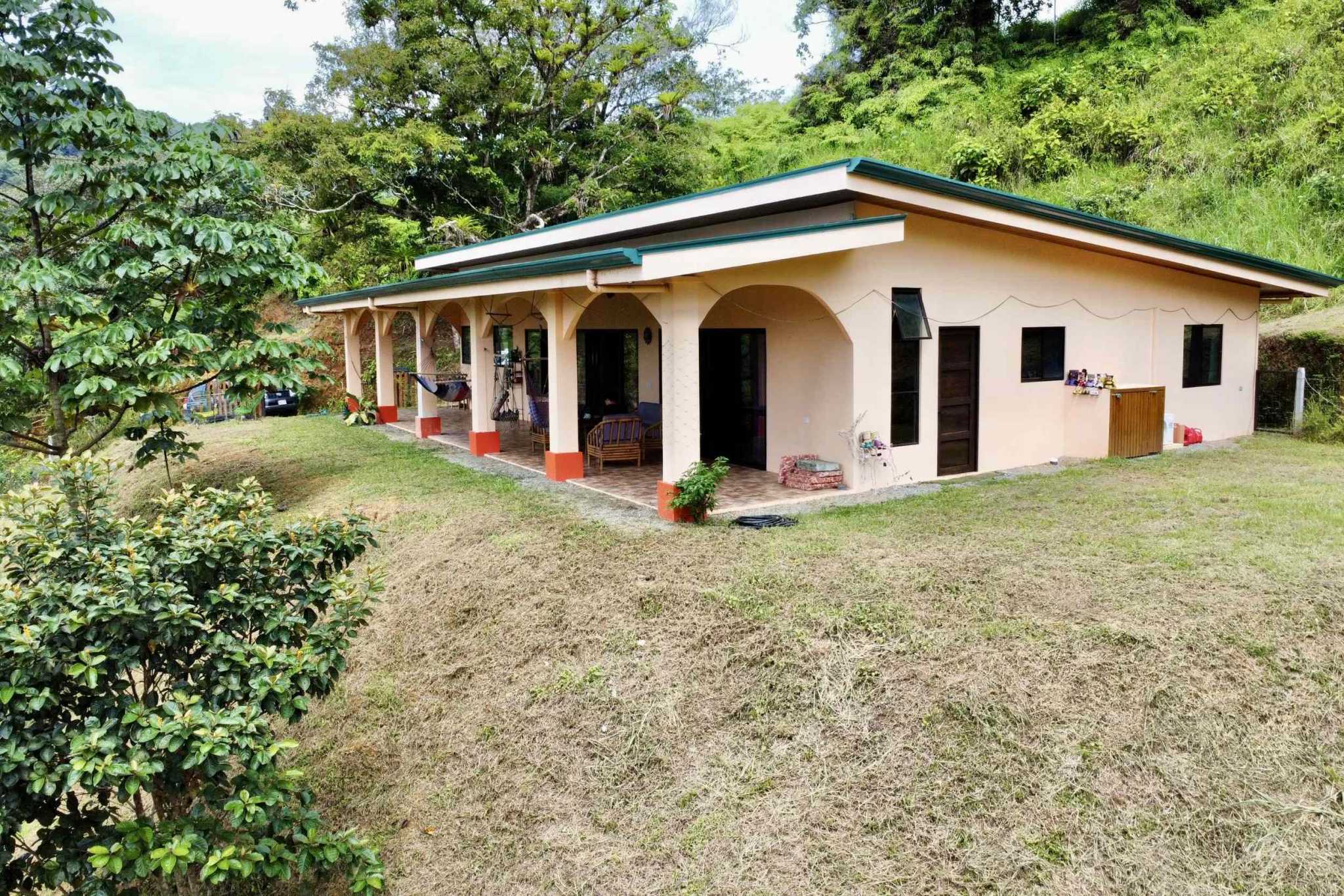 38766-hatillo (11) Home with 3-Bedrooms, Beautiful Views, Several More Building Sites, & Perfect For Small Farm in Hatillo near Dominical Costa Rica