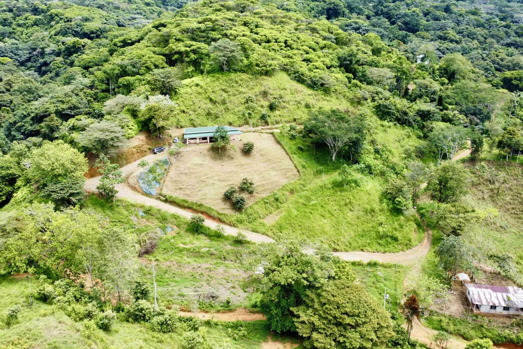38766-hatillo (12) Home with 3-Bedrooms, Beautiful Views, Several More Building Sites, & Perfect For Small Farm in Hatillo near Dominical Costa Rica