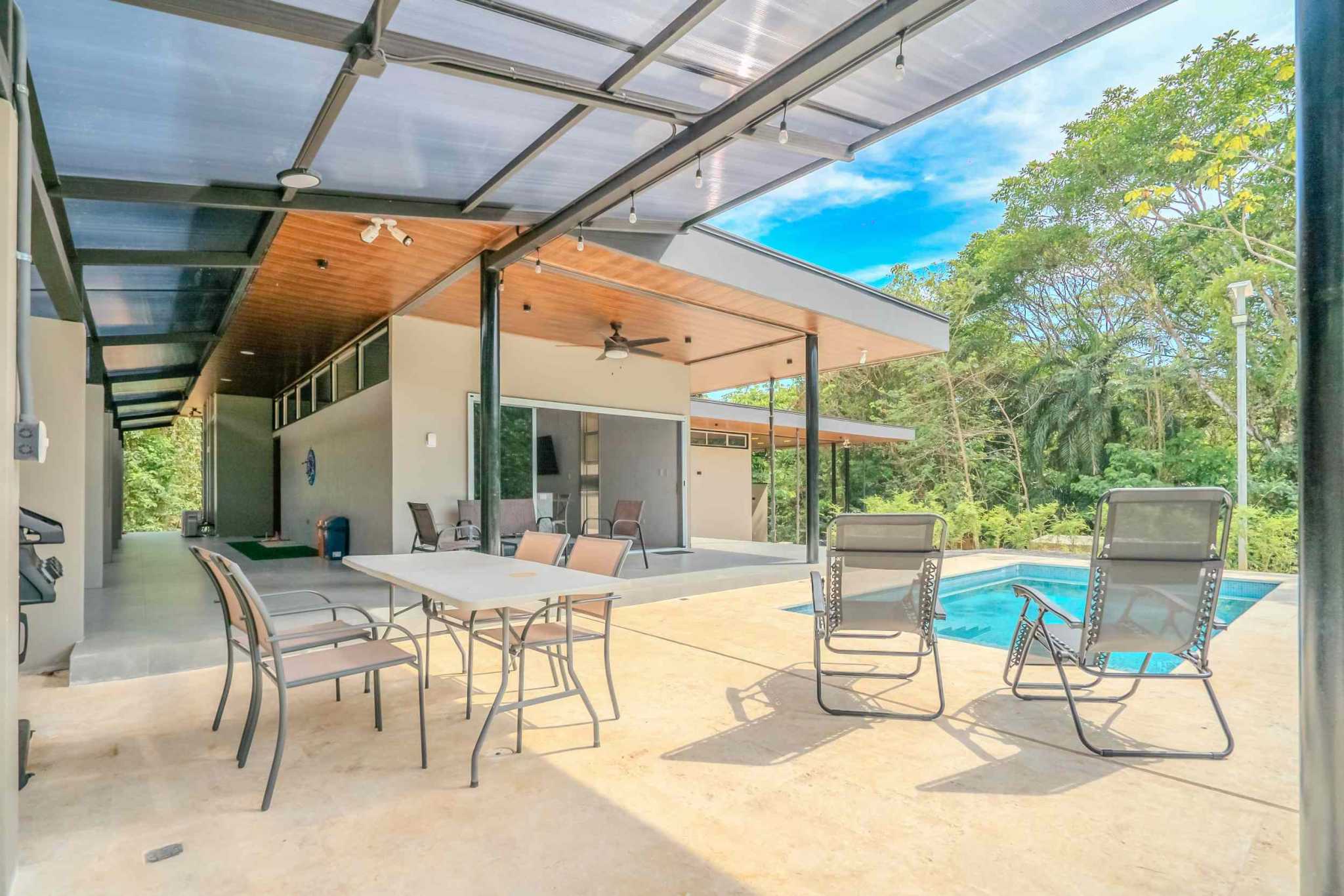 38857-ph11 (21) Brand New Home with Perfect Tropical Design, Bordering Jungle Area with Delightful Mountain & Rainforest Views in Ojochal Costa Rica
