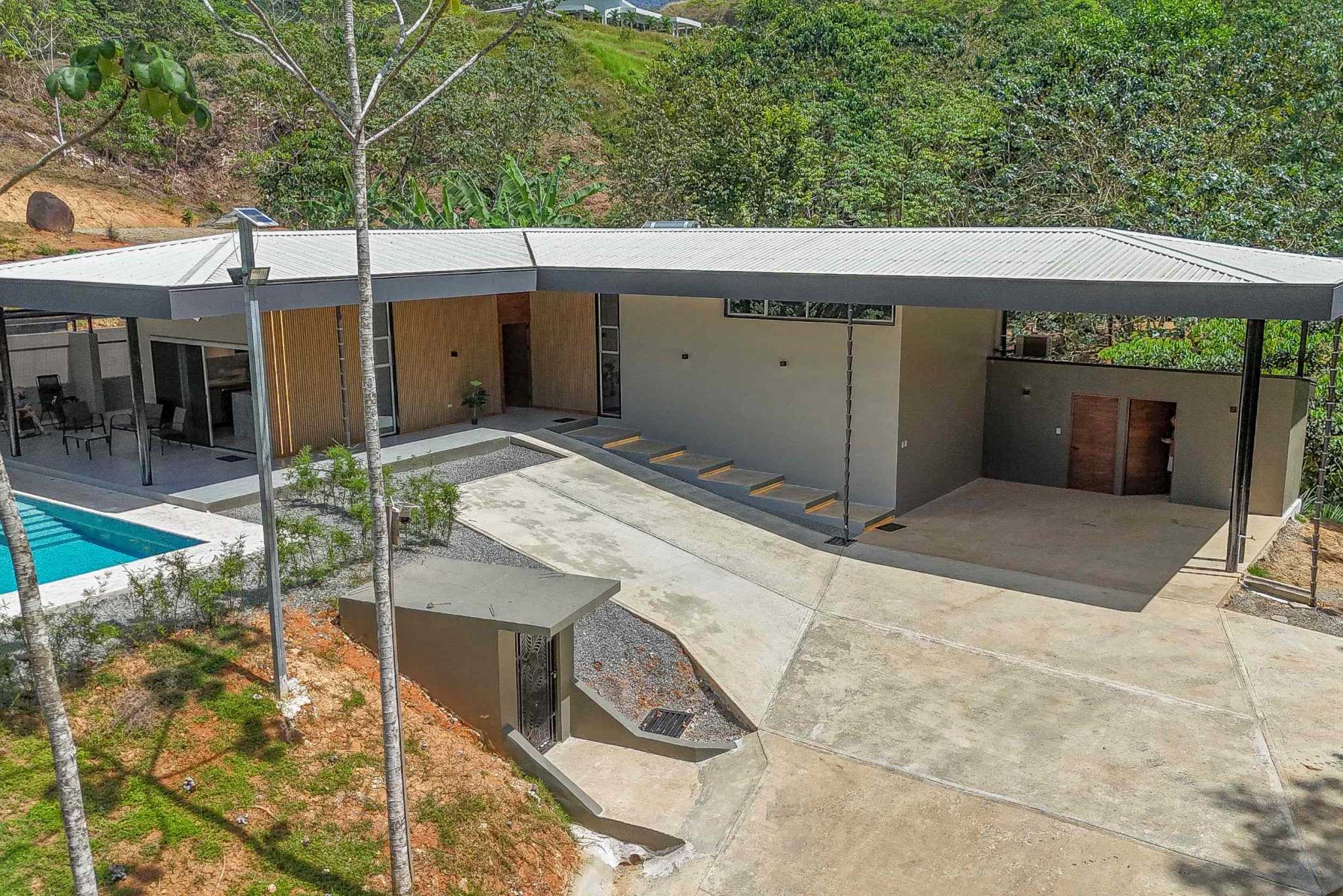 38857-ph11 (55) Brand New Home with Perfect Tropical Design, Bordering Jungle Area with Delightful Mountain & Rainforest Views in Ojochal Costa Rica