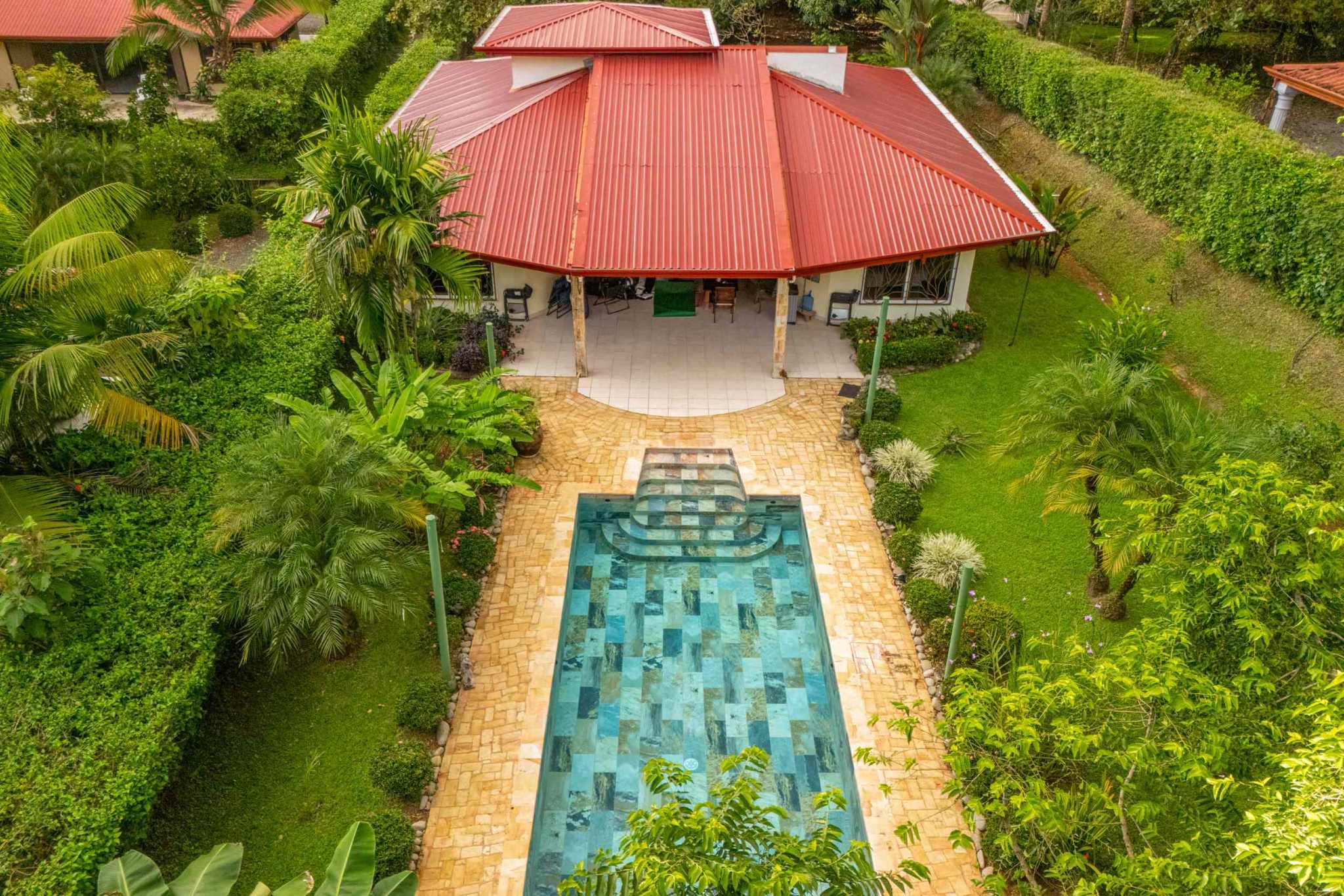 38899-cdb- (56) Centally-Located, Easy Access 3-Bedroom Home with Pool in Ojochal Costa Rica