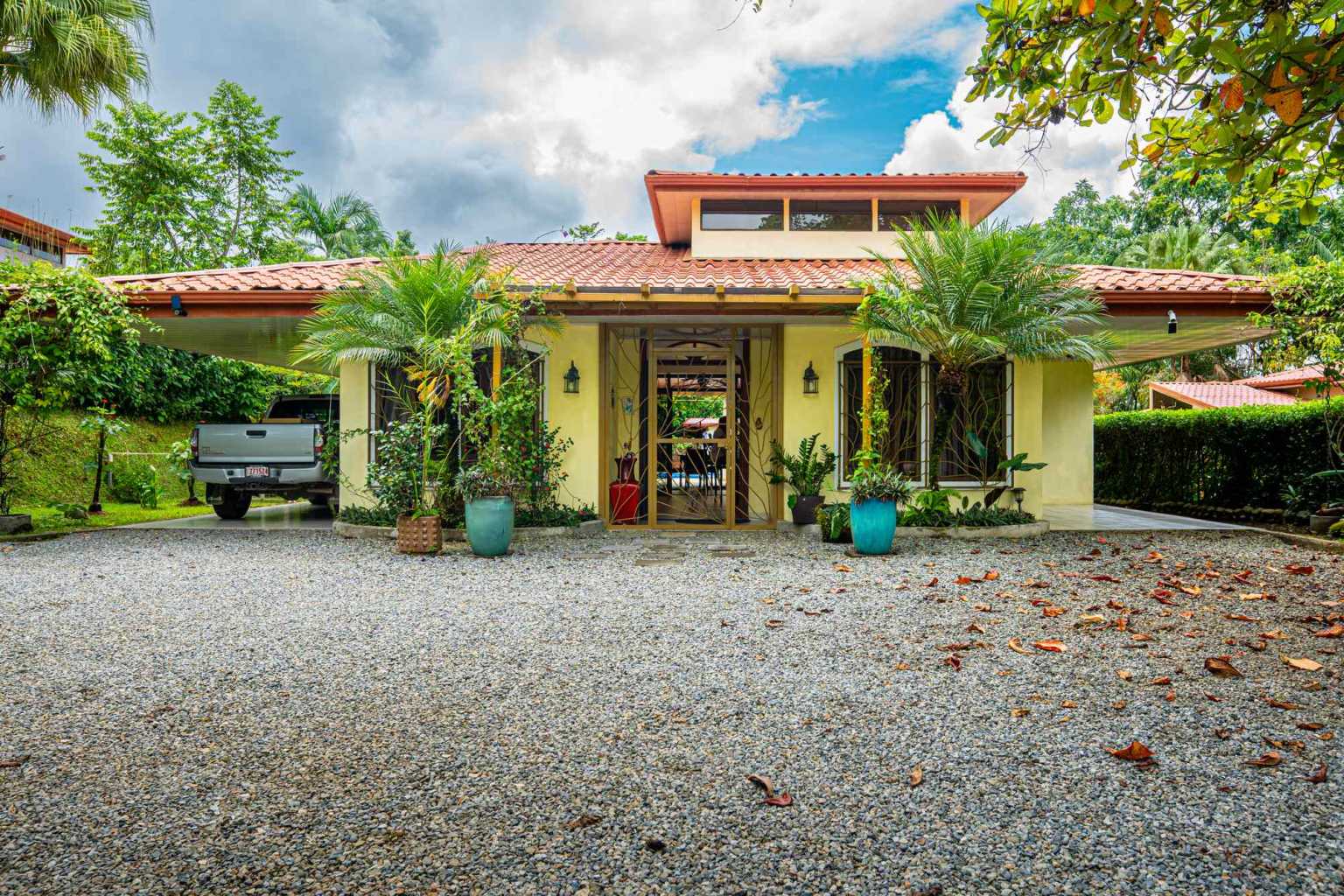 38899-cdb- (2) Centally-Located, Easy Access 3-Bedroom Home with Pool in Ojochal Costa Rica