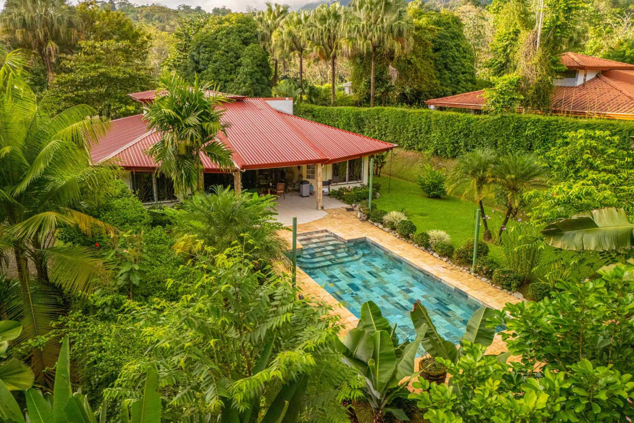 38899-cdb- (3) Centally-Located, Easy Access 3-Bedroom Home with Pool in Ojochal Costa Rica