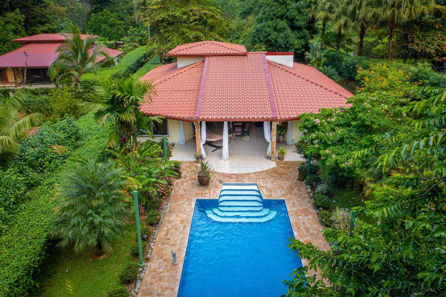 38899-cdb- (7) Centally-Located, Easy Access 3-Bedroom Home with Pool in Ojochal Costa Rica