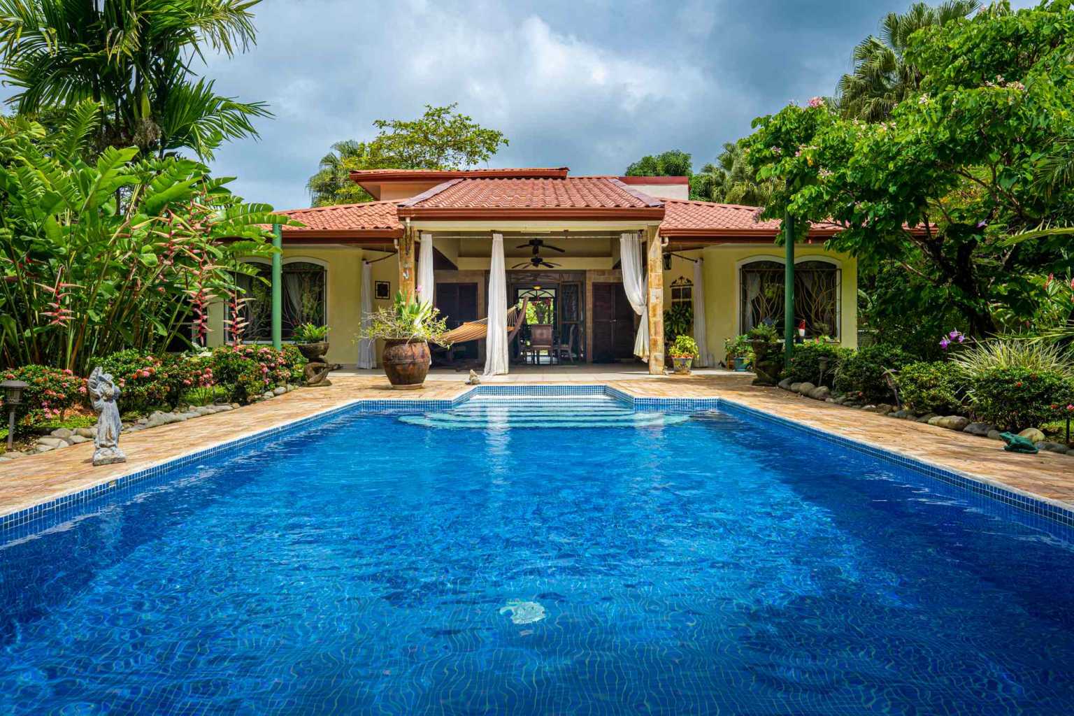38899-cdb- (14) Centally-Located, Easy Access 3-Bedroom Home with Pool in Ojochal Costa Rica