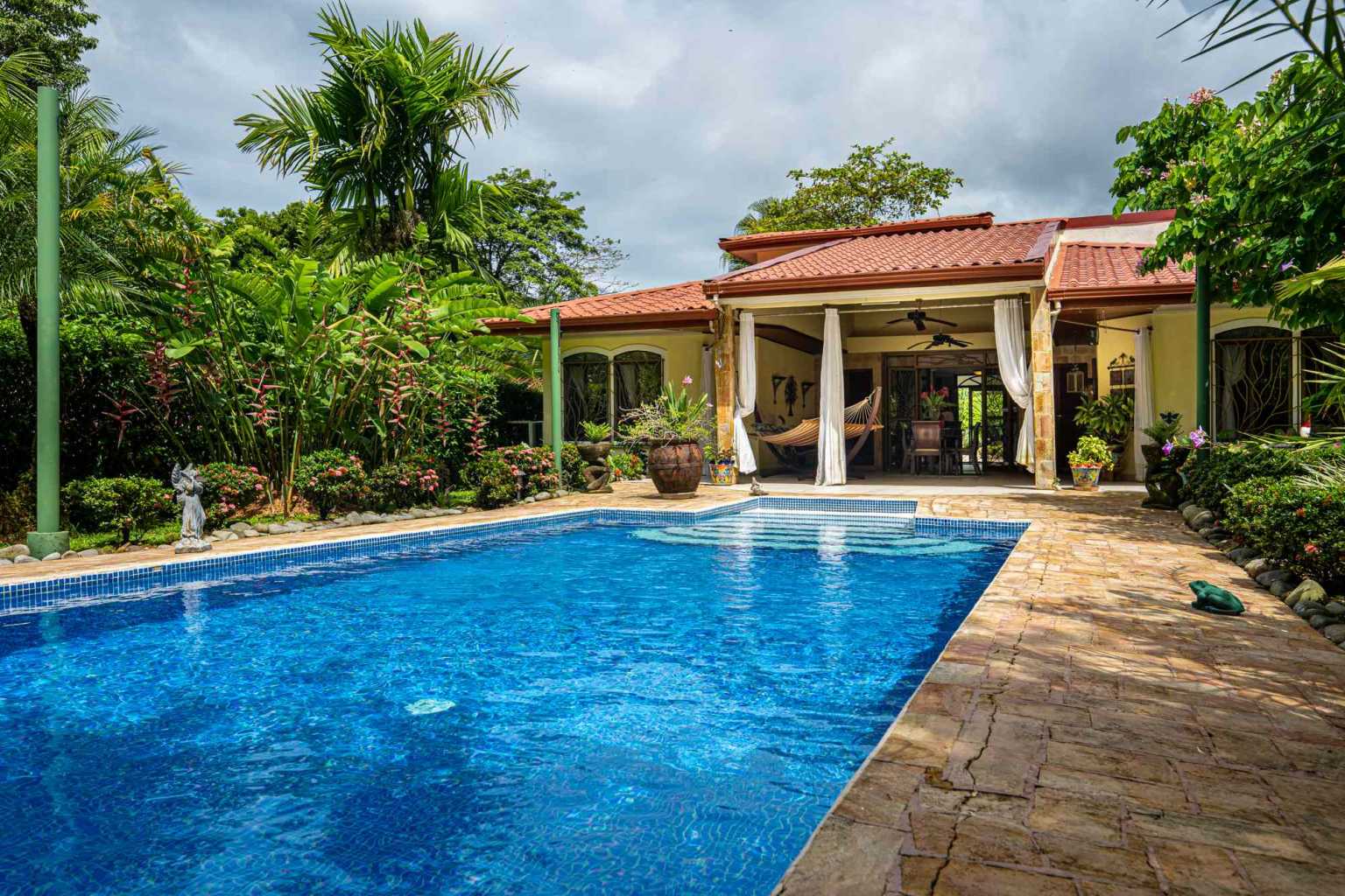 38899-cdb- (16) Centally-Located, Easy Access 3-Bedroom Home with Pool in Ojochal Costa Rica