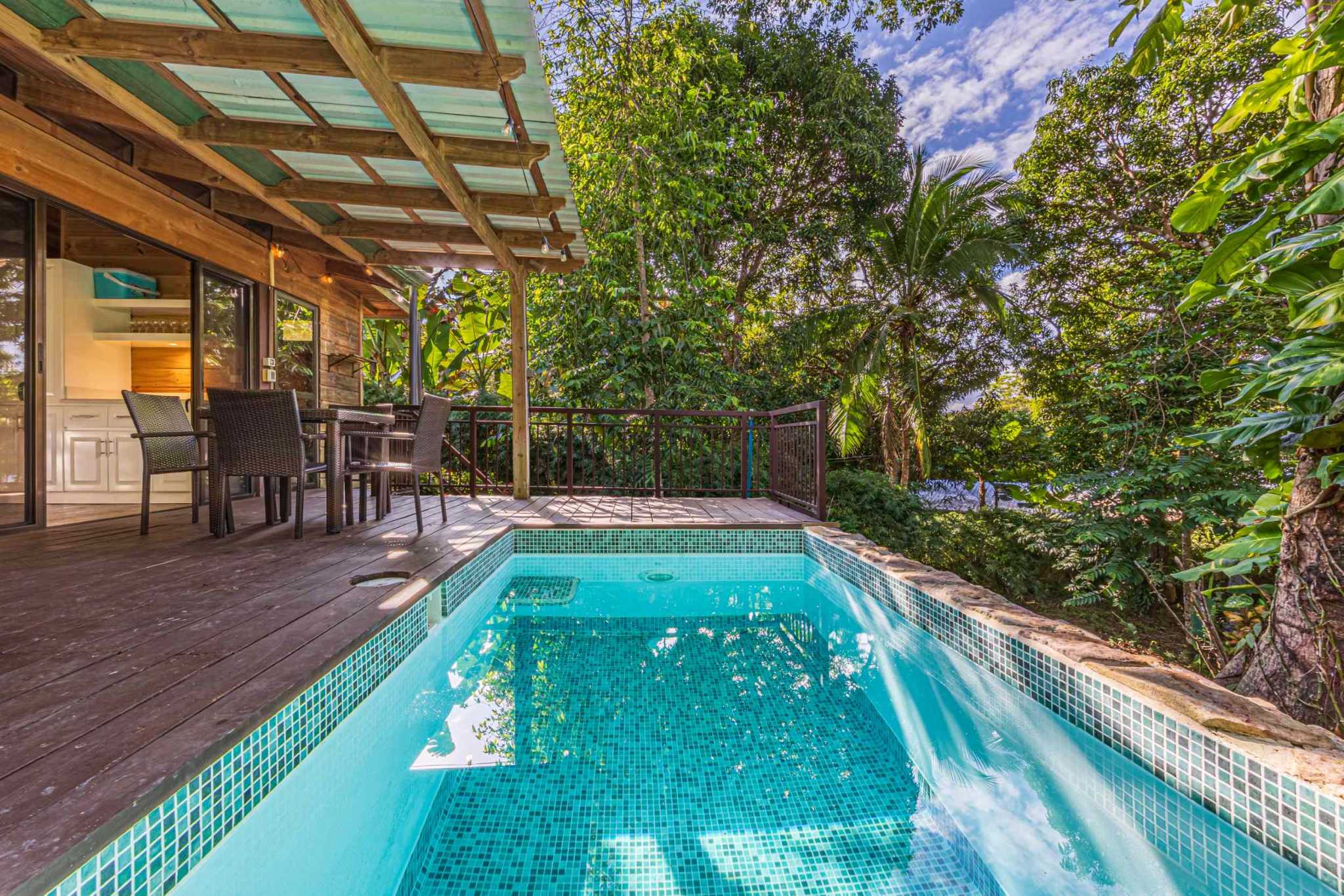 39204 (2) Tropical Paradise with 3-Bedrooms & Small Pool with Income Potential in Hatillo near Dominical Costa Rica