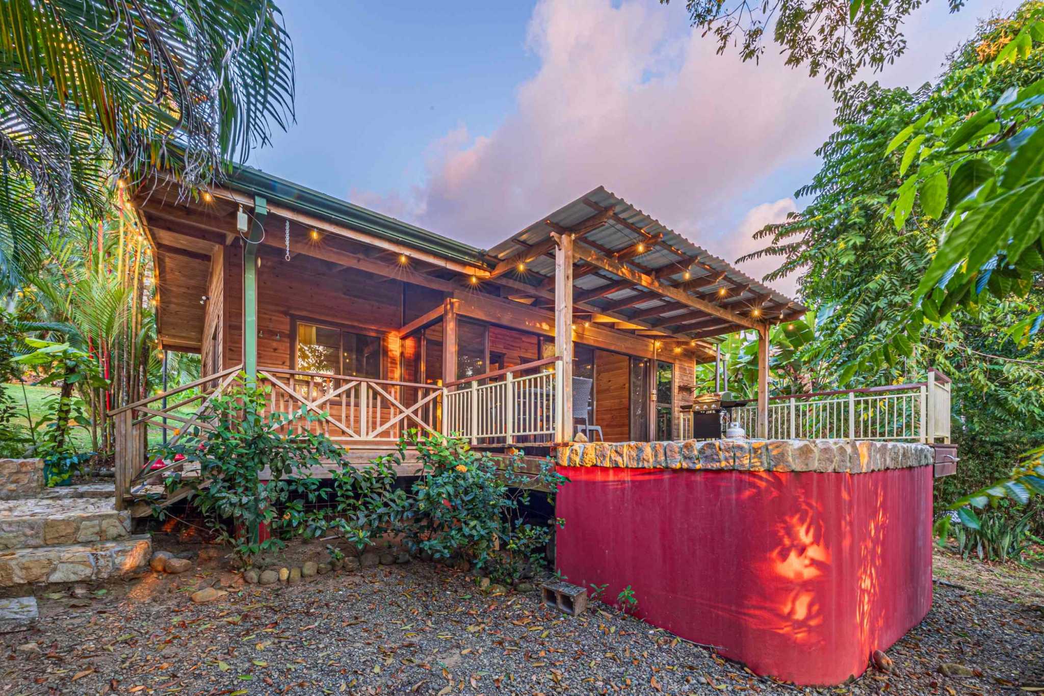 39204 (7) Tropical Paradise with 3-Bedrooms & Small Pool with Income Potential in Hatillo near Dominical Costa Rica