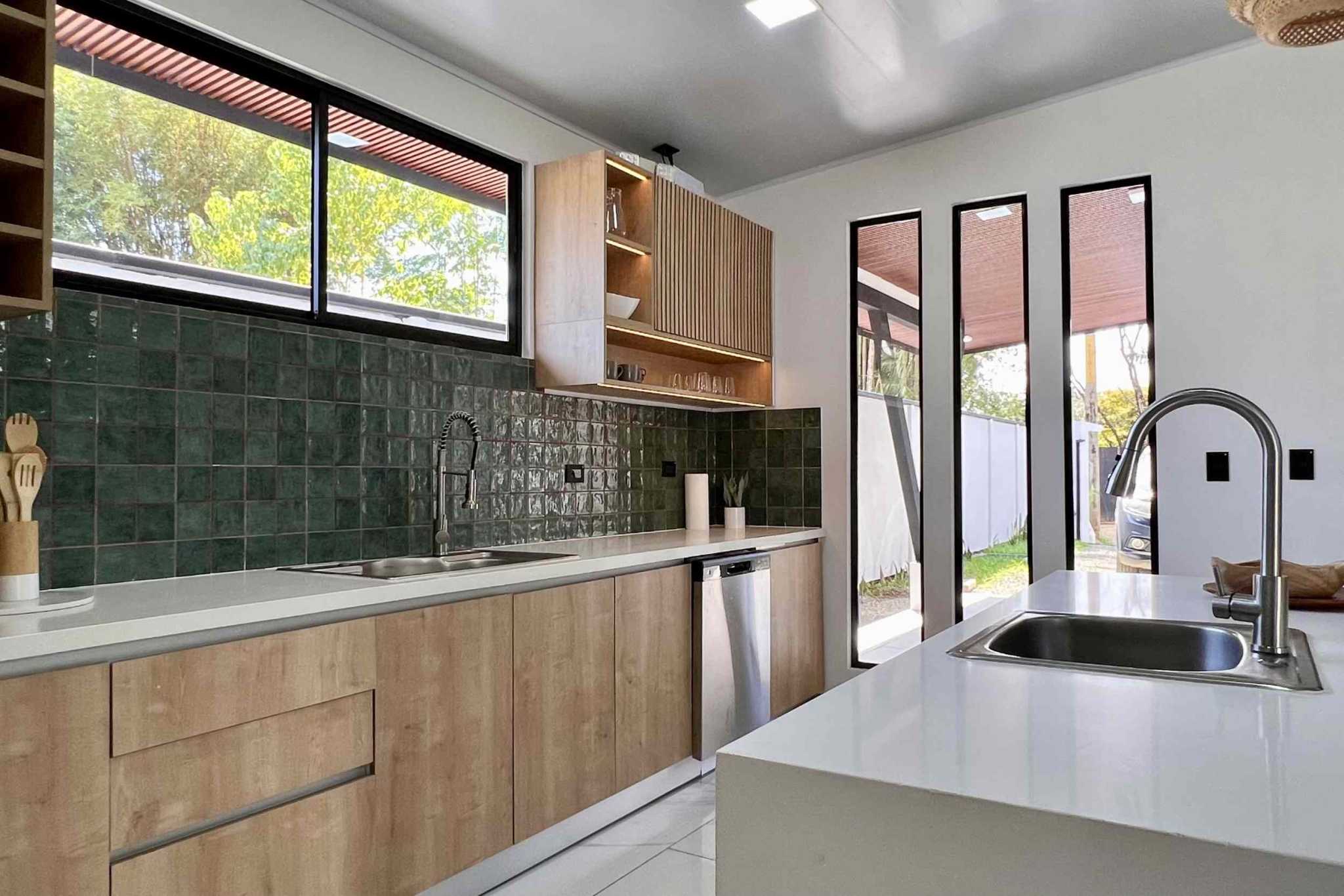 39234 (4) Brand New 3-Bedroom Home with Pool in Quiet Residential Area of Playa Hermosa near Uvita Costa Rica