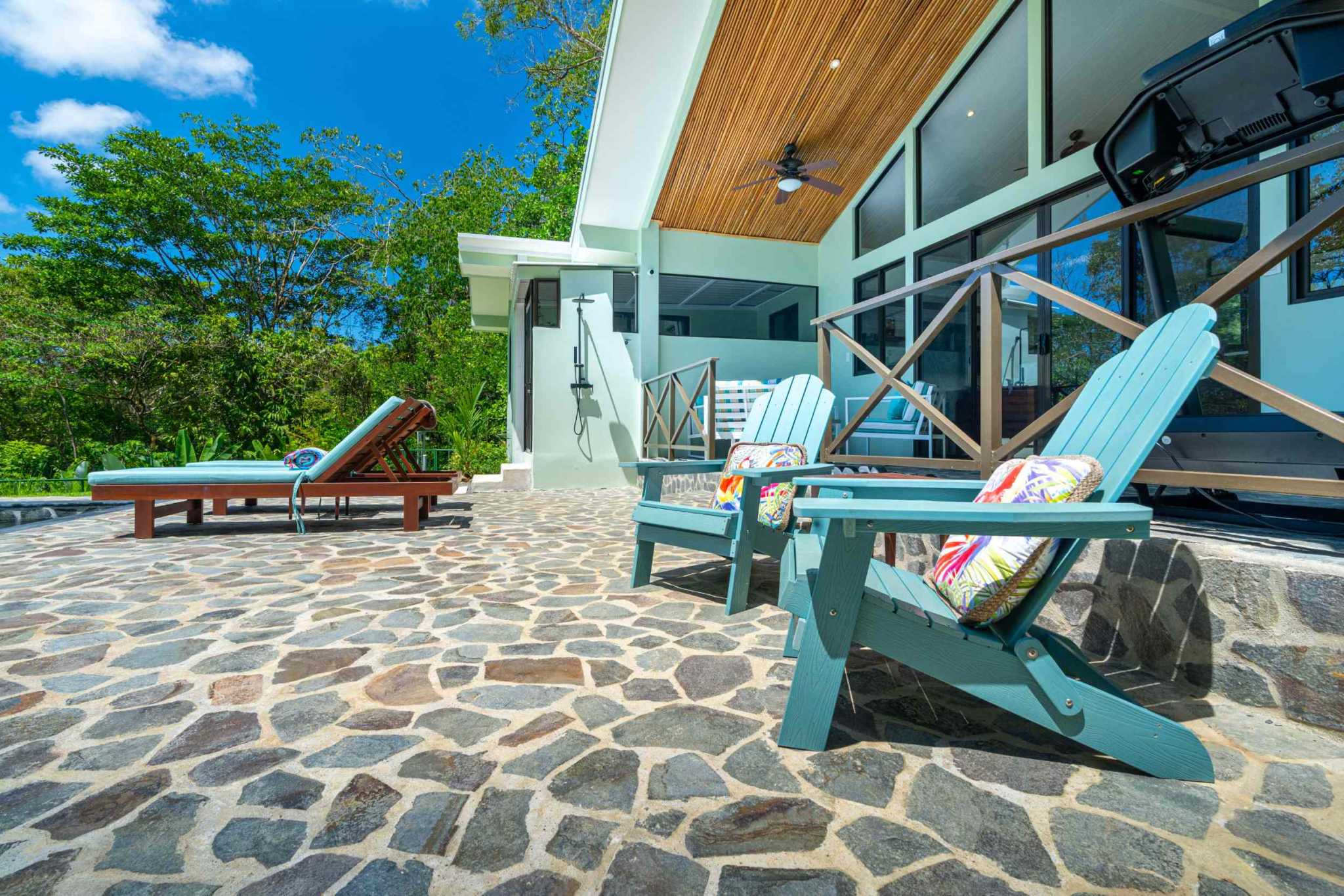 39945 (17) Private Jungle View 3-Bedroom Home with Fruit Trees & Chicken Coop in Uvita Costa Rica
