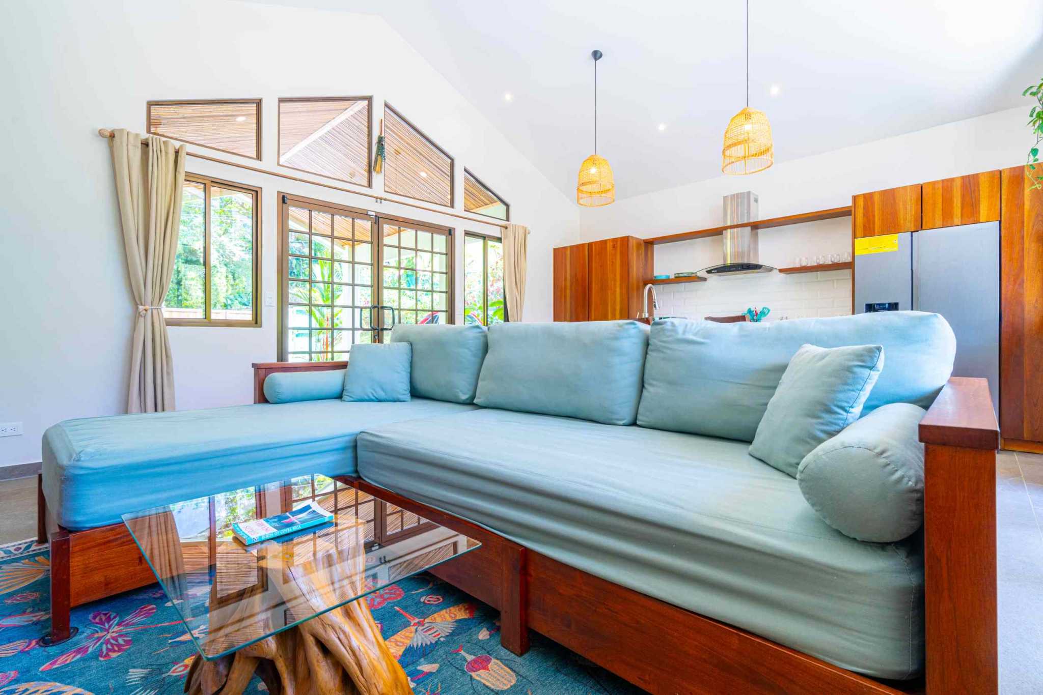 39945 (23) Private Jungle View 3-Bedroom Home with Fruit Trees & Chicken Coop in Uvita Costa Rica