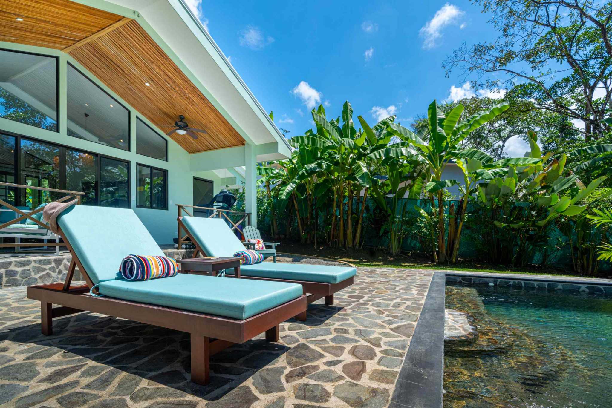 39945 (1) Private Jungle View 3-Bedroom Home with Fruit Trees & Chicken Coop in Uvita Costa Rica