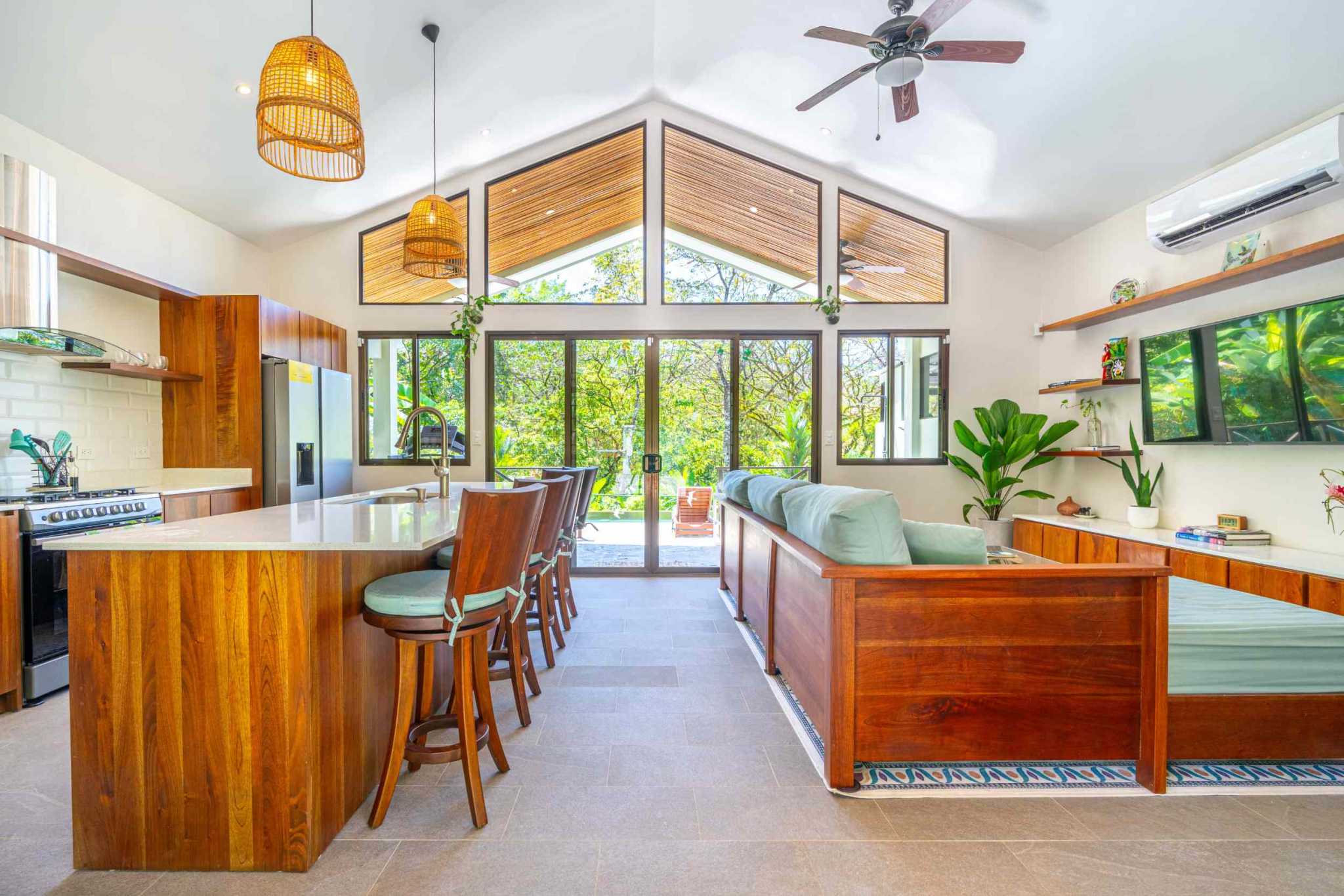 39945 (5) Private Jungle View 3-Bedroom Home with Fruit Trees & Chicken Coop in Uvita Costa Rica