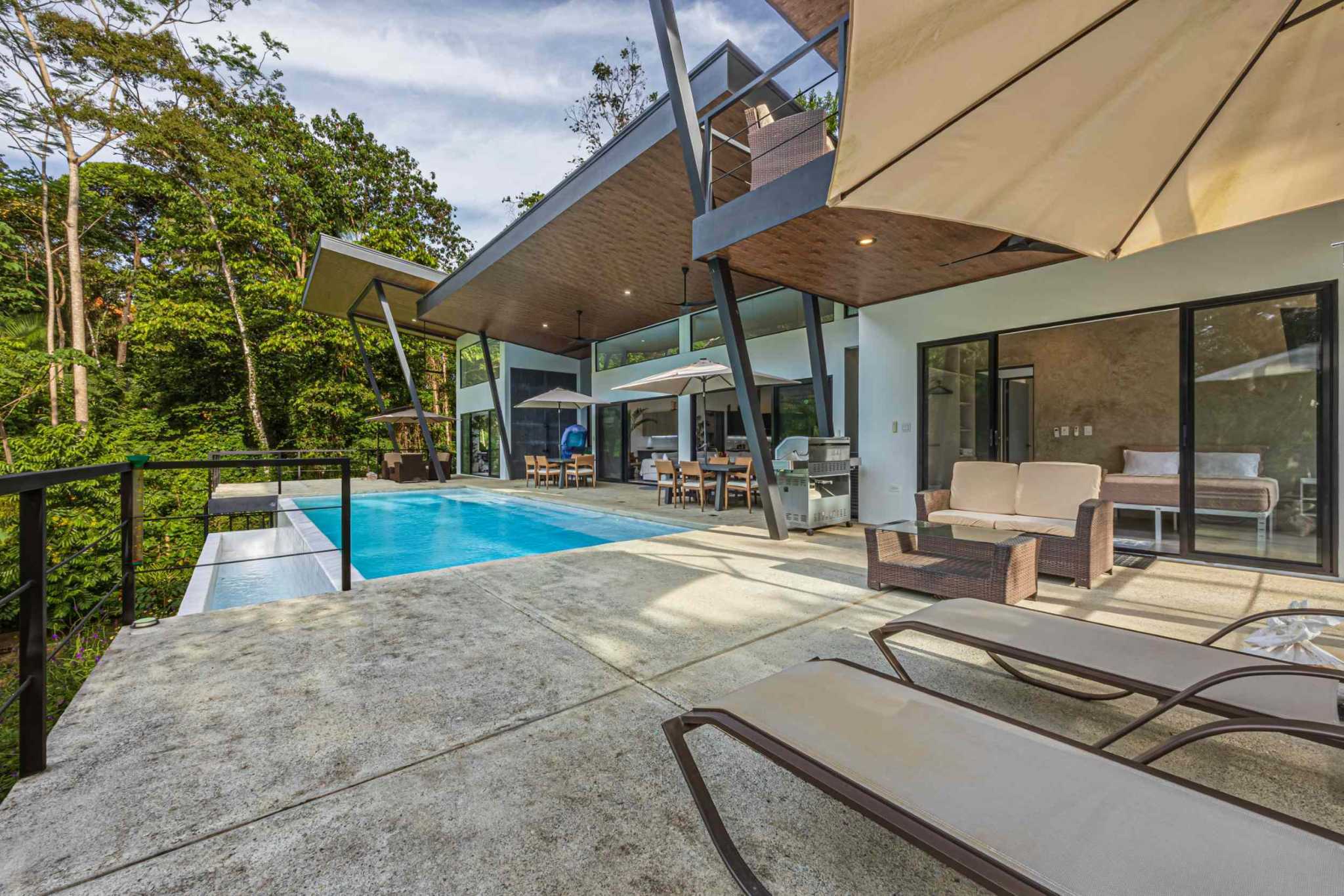 39980 (26) Private Luxury Retreat Ocean View 6-Bedroom Home in Paradise Breezes – A Private Retreat Near Dominical Costa Rica