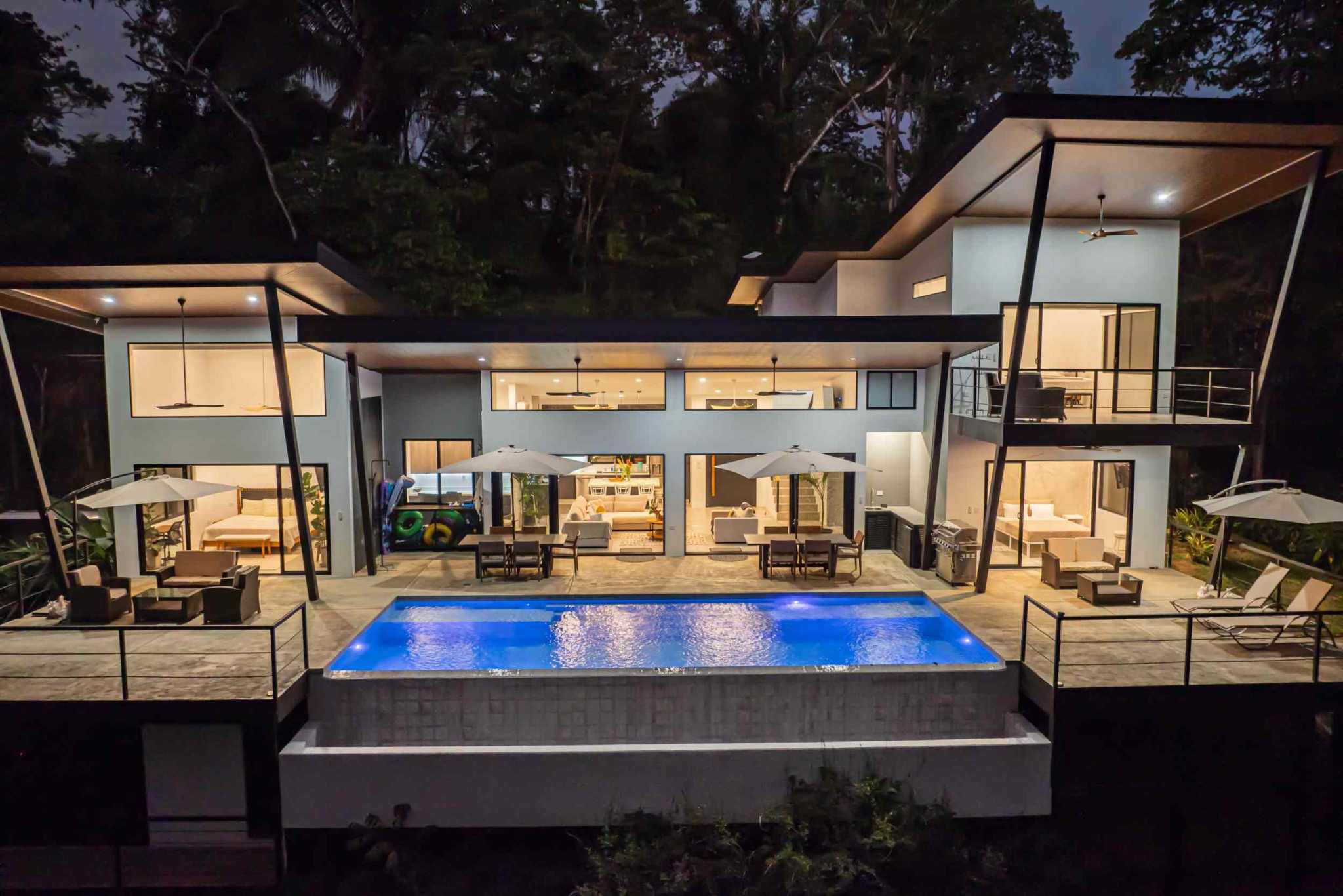 39980 (65) Private Luxury Retreat Ocean View 6-Bedroom Home in Paradise Breezes – A Private Retreat Near Dominical Costa Rica