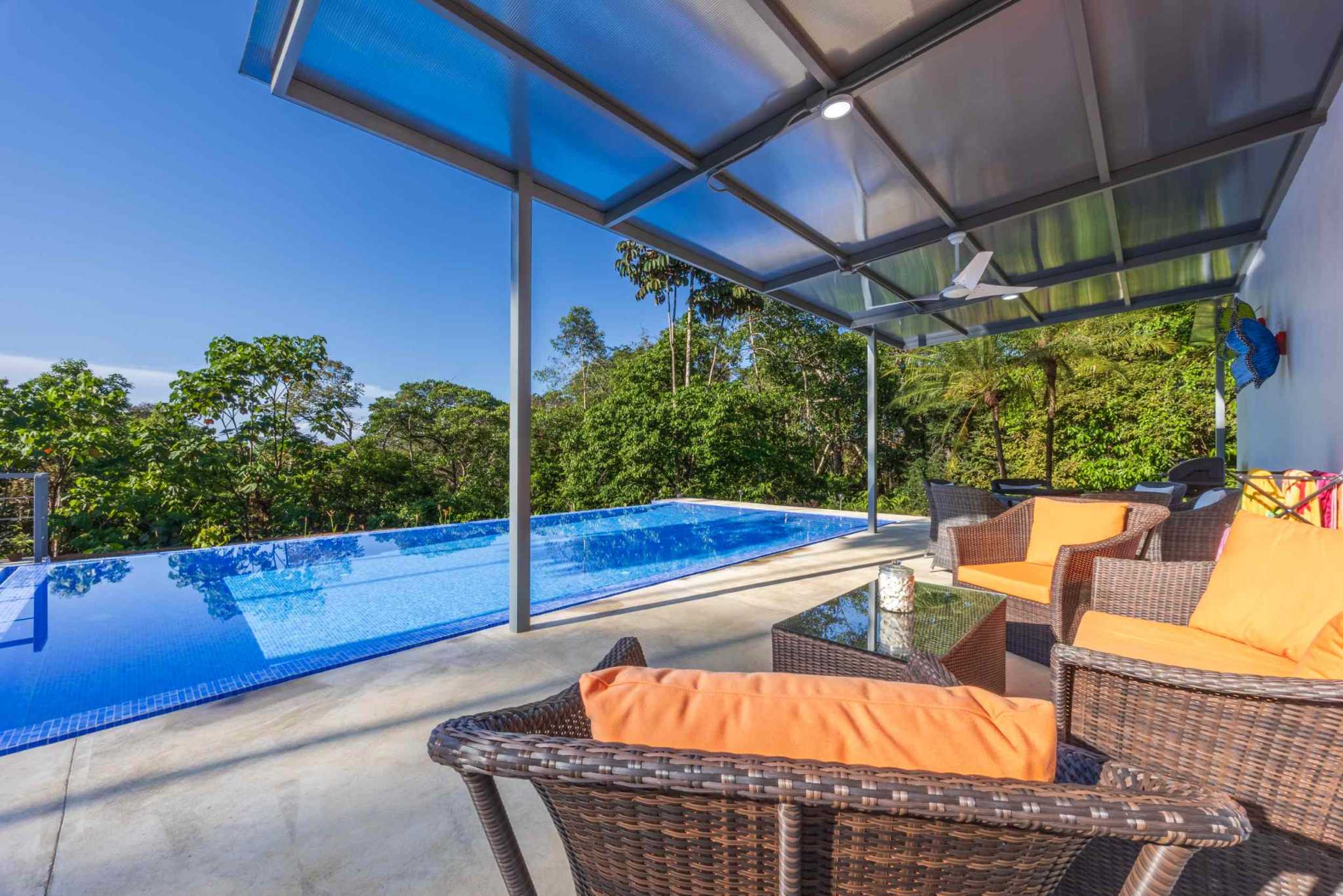 Modern 3-Bedroom Villa on 1.5 Acres of Lush Jungle and Elegance in the Hills of Uvita Costa Rica