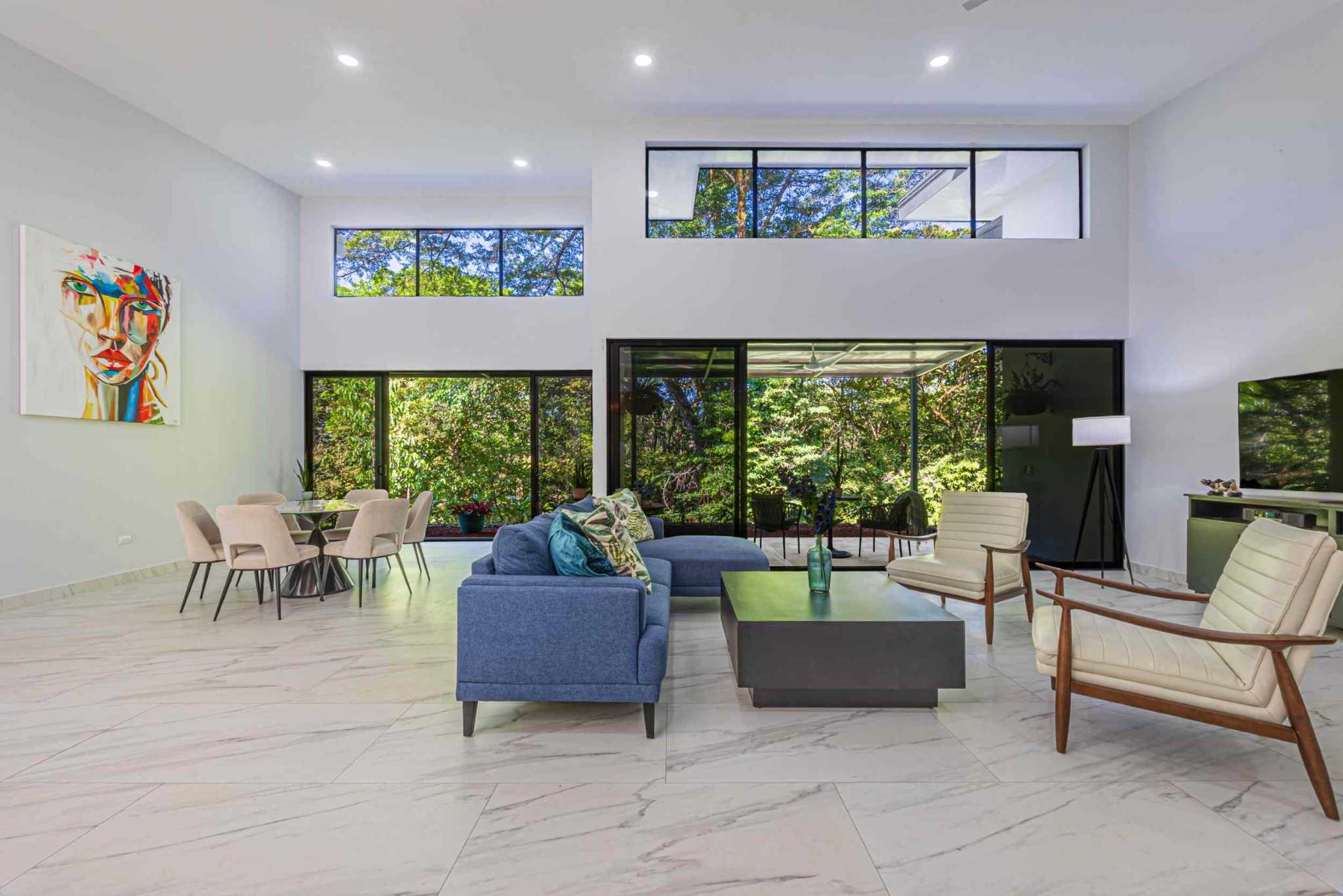 Modern 3-Bedroom Villa on 1.5 Acres of Lush Jungle and Elegance in the Hills of Uvita Costa Rica