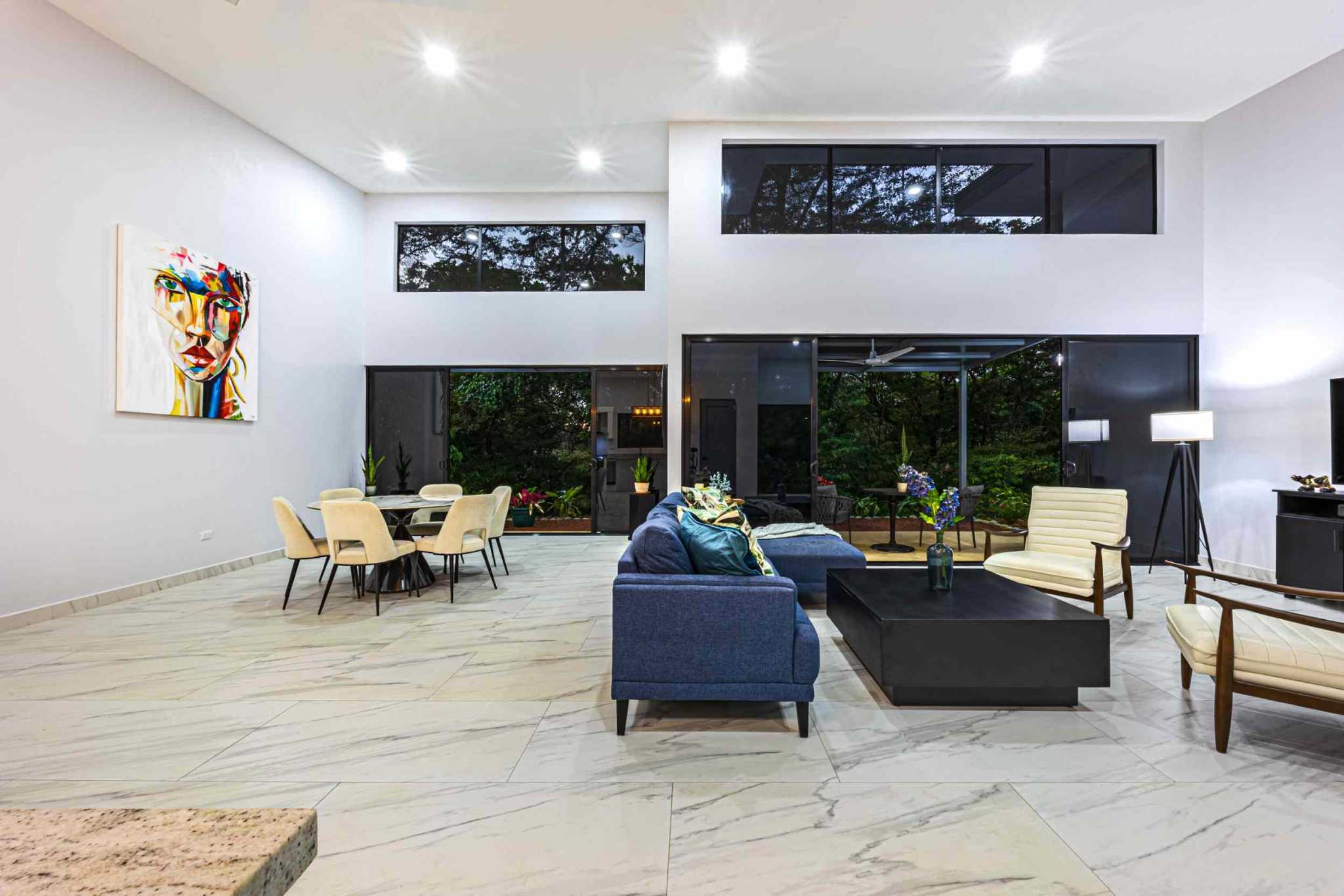 Modern 3-Bedroom Villa on 1.5 Acres of Lush Jungle and Elegance in the Hills of Uvita Costa Rica