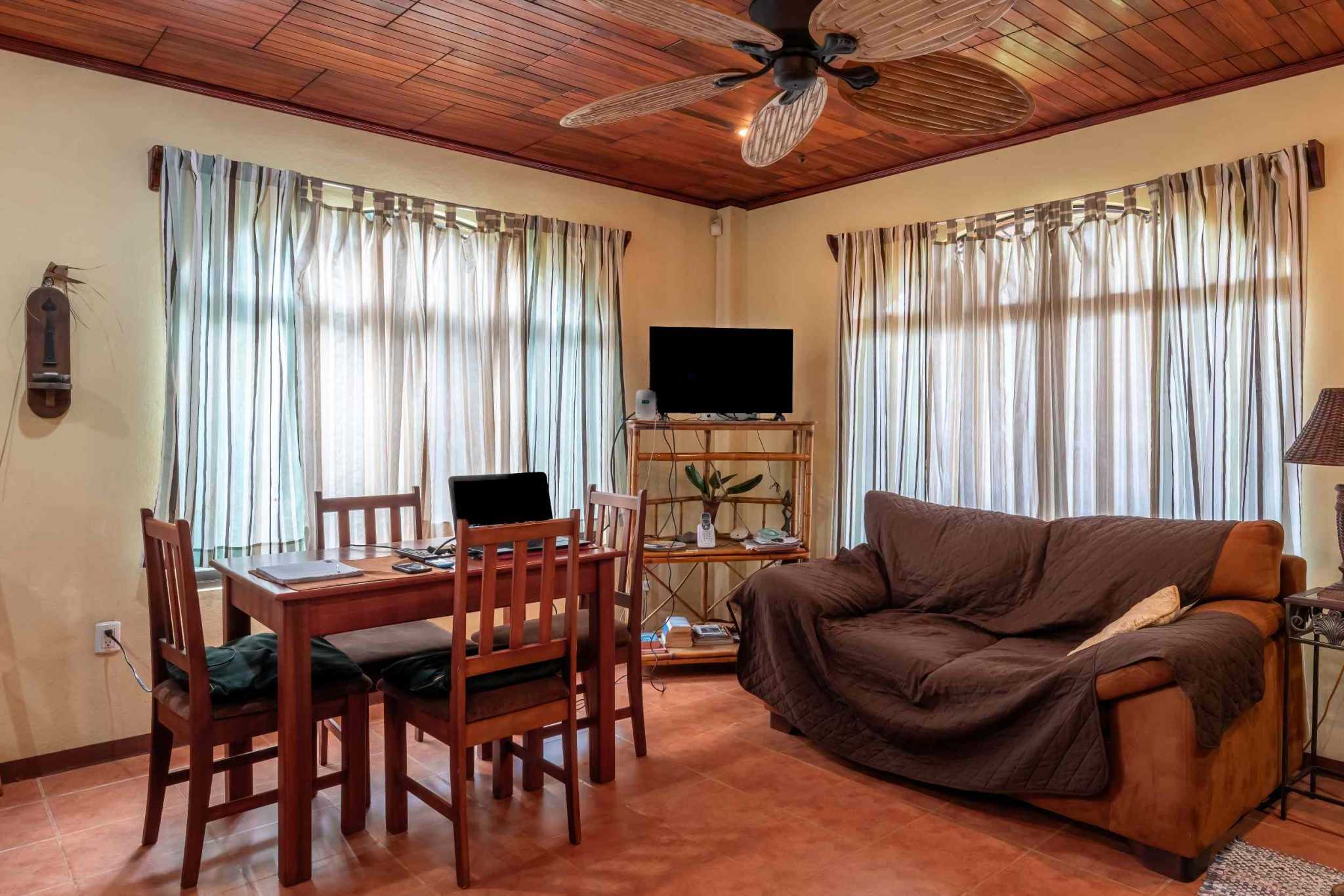 Fully Furnished 3-Bedroom Colonial Style Home with Spacious Grounds in Tinamastes Costa Rica
