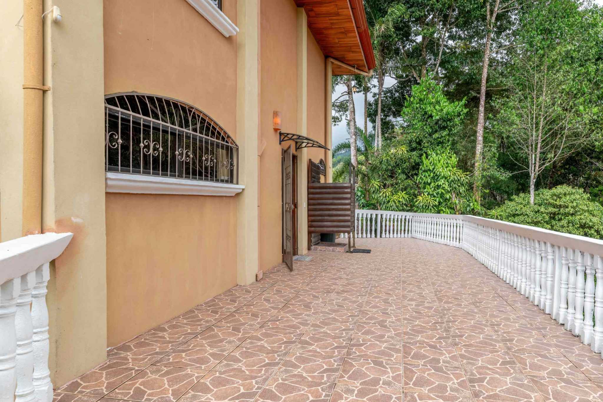 40129 (23) Fully Furnished 3-Bedroom Colonial Style Home with Spacious Grounds in Tinamastes Costa Rica