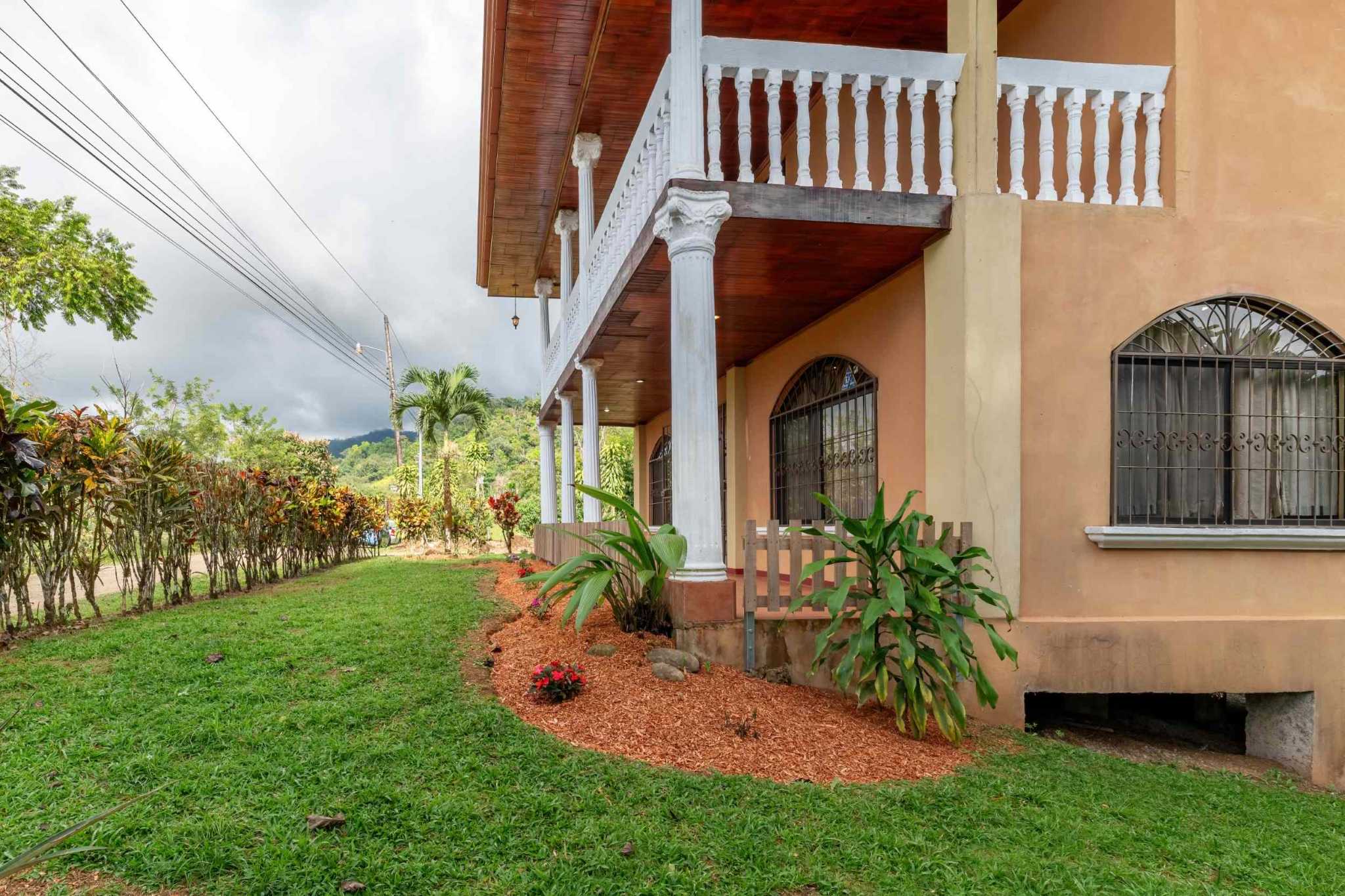 Fully Furnished 3-Bedroom Colonial Style Home with Spacious Grounds in Tinamastes Costa Rica