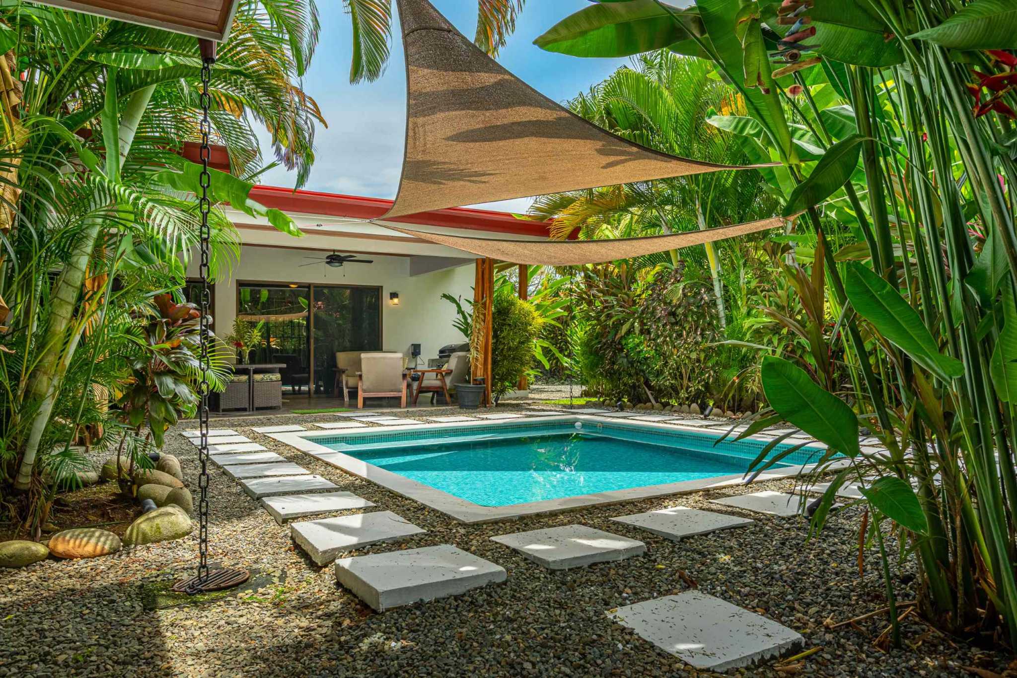 40266 (38) Garden 4-Bedroom Villa with Casita, Walking Distance to Town in Uvita Costa Rica