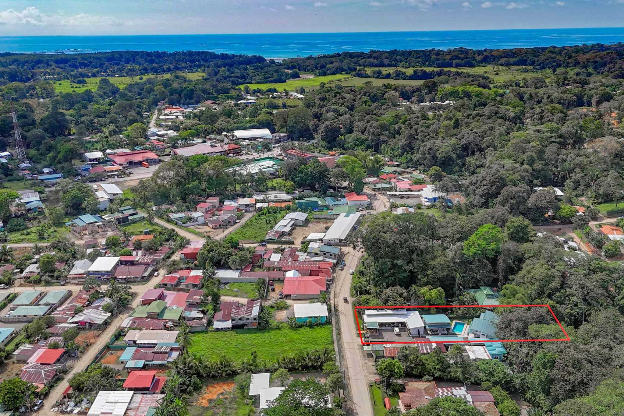 40912 (7) Unique Lucrative Opportunity for 12% ROI from Two Successful Businesses in One – Shopping Plaza & Luxury Resort Cabins in Uvita Costa Rica
