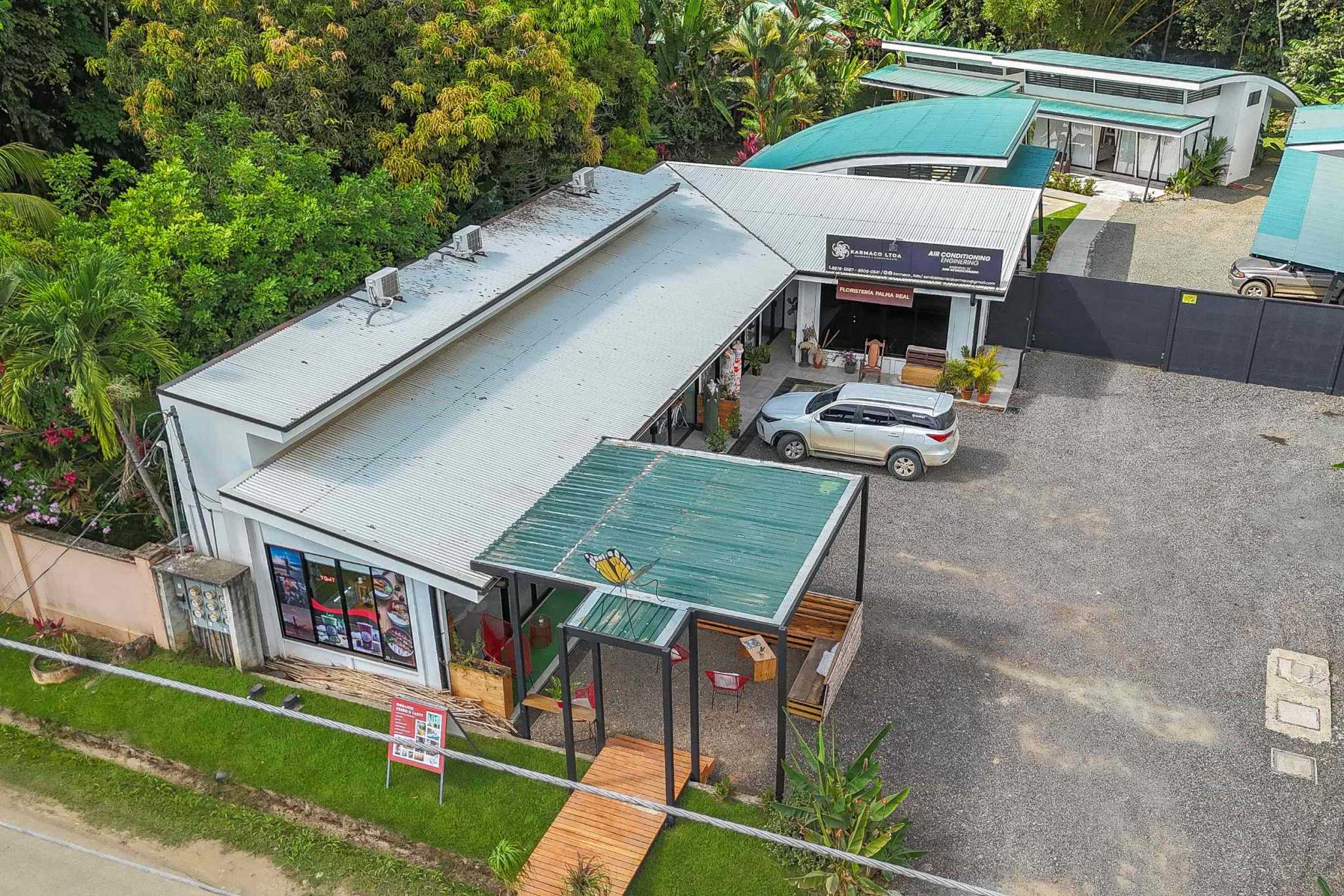 40912 (8) Unique Lucrative Opportunity for 12% ROI from Two Successful Businesses in One – Shopping Plaza & Luxury Resort Cabins in Uvita Costa Rica