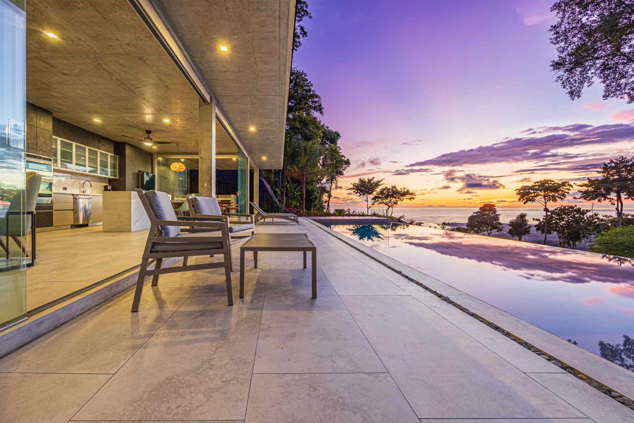 New-Construction Estate Property with 5+ Acres, Modern Style & Ocean Views of the Whale’s Tail in Uvita Costa Rica