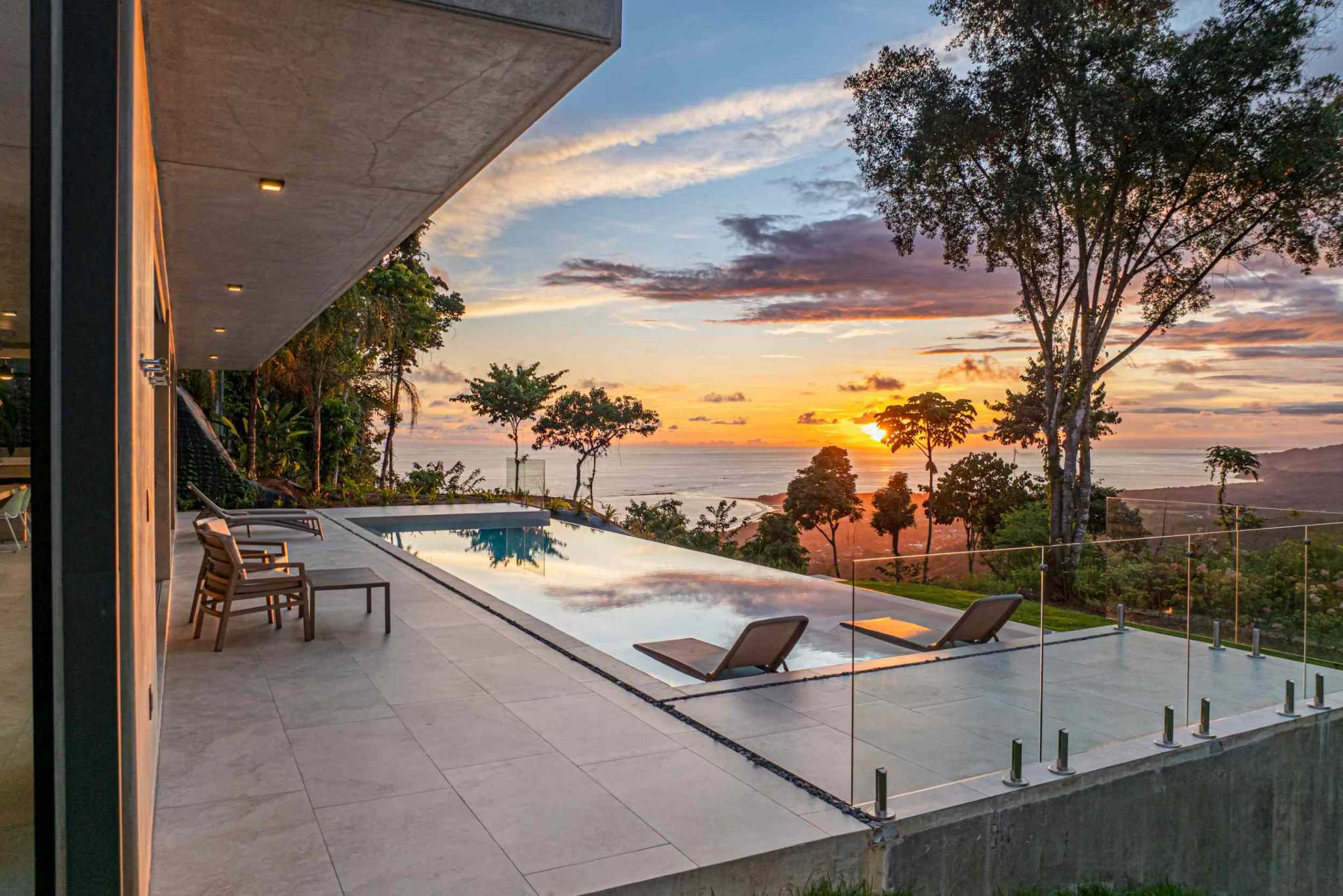 New-Construction Estate Property with 5+ Acres, Modern Style & Ocean Views of the Whale’s Tail in Uvita Costa Rica