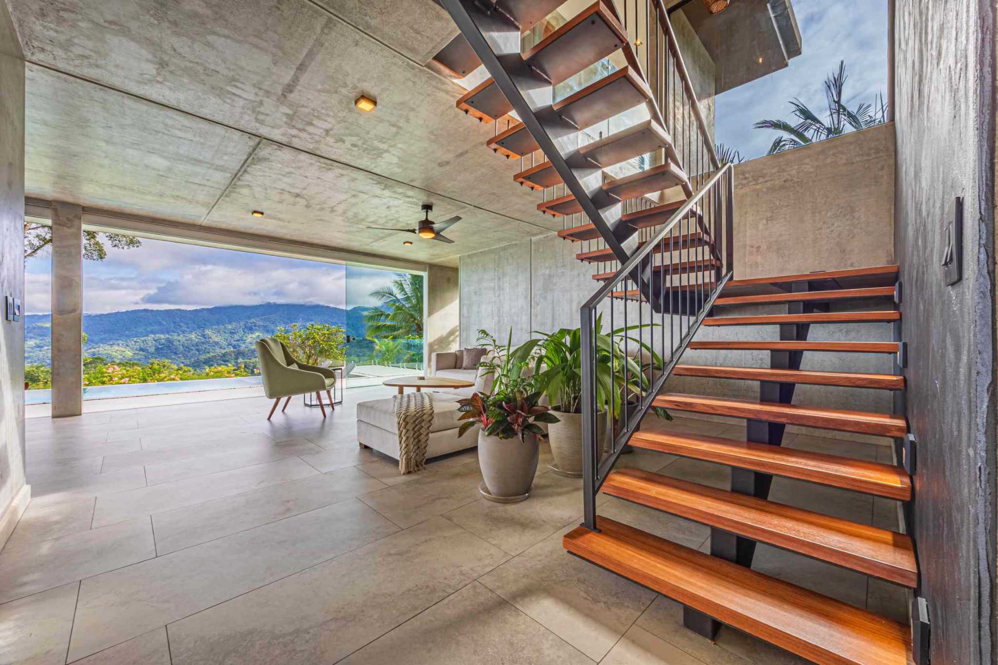 New-Construction Estate Property with 5+ Acres, Modern Style & Ocean Views of the Whale’s Tail in Uvita Costa Rica