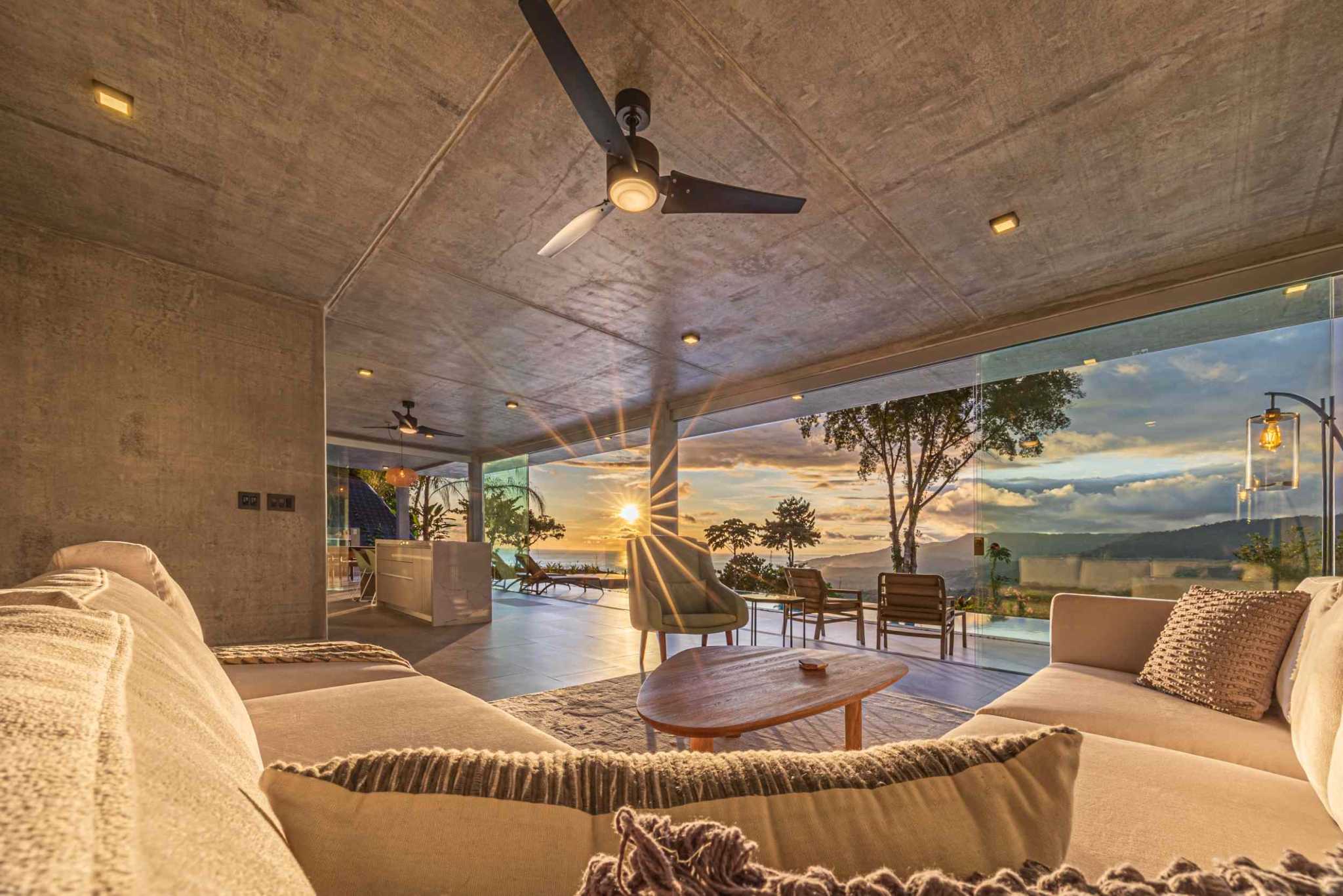 New-Construction Estate Property with 5+ Acres, Modern Style & Ocean Views of the Whale’s Tail in Uvita Costa Rica