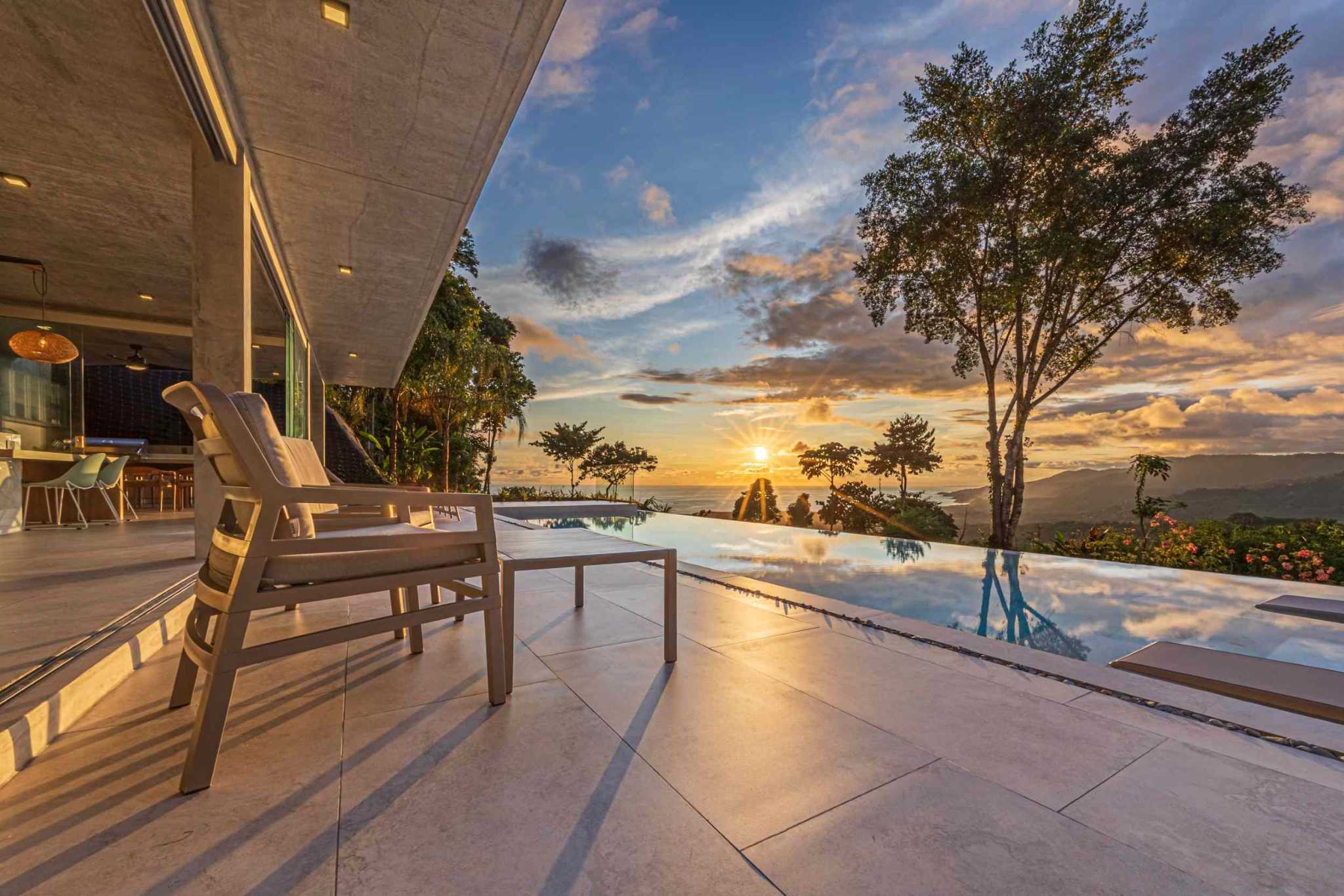New-Construction Estate Property with 5+ Acres, Modern Style & Ocean Views of the Whale’s Tail in Uvita Costa Rica