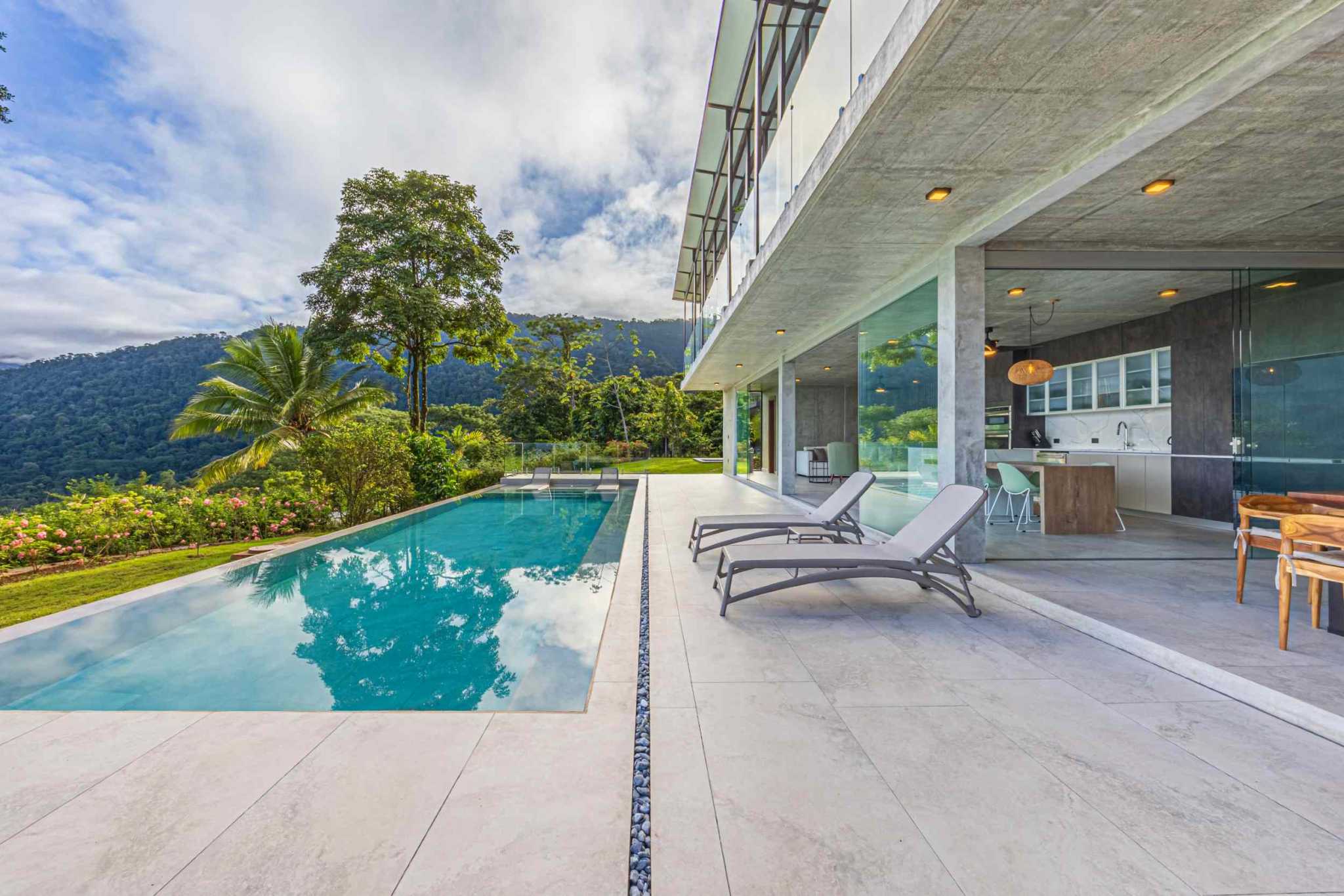 New-Construction Estate Property with 5+ Acres, Modern Style & Ocean Views of the Whale’s Tail in Uvita Costa Rica