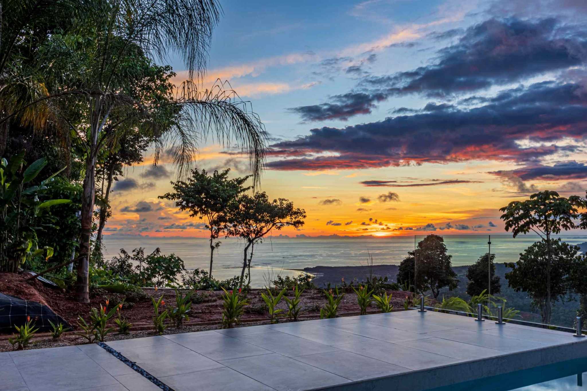 New-Construction Estate Property with 5+ Acres, Modern Style & Ocean Views of the Whale’s Tail in Uvita Costa Rica