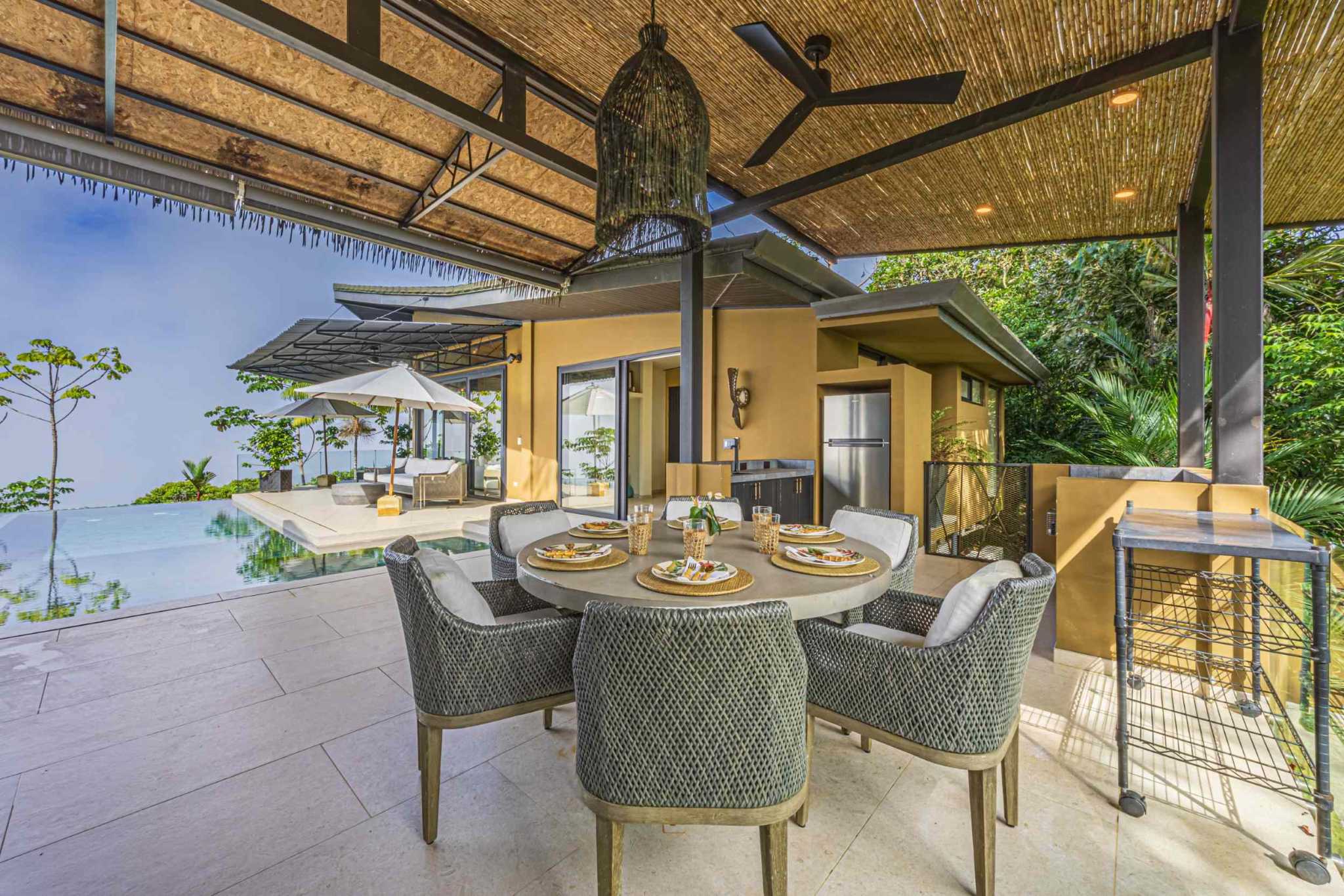 41332 (26) Tropical 5-Bedroom Sanctuary of Ultra-Luxury & Sustainability in Costa Verde Estates above Dominical Costa Rica