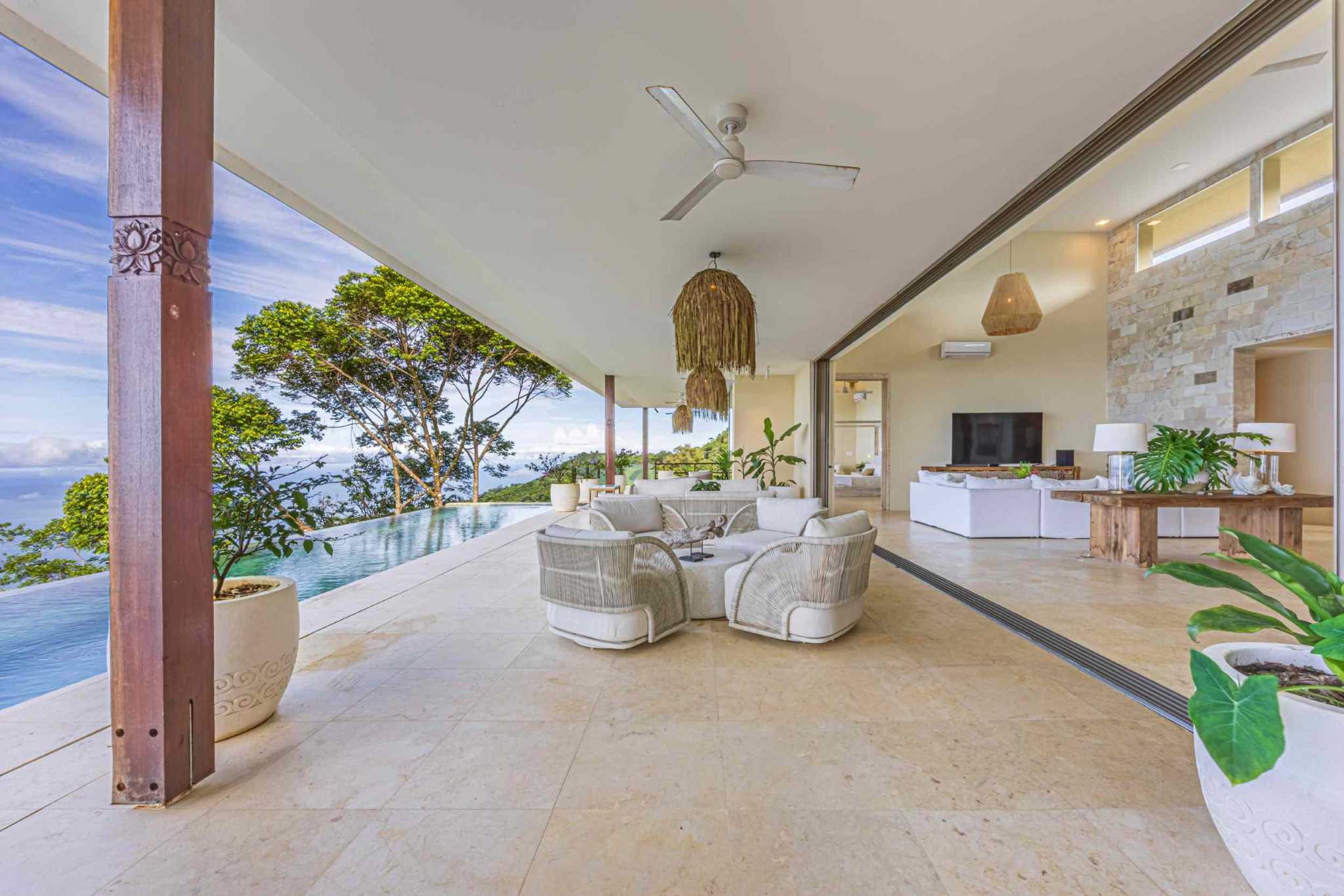 41332 (82) Tropical 5-Bedroom Sanctuary of Ultra-Luxury & Sustainability in Costa Verde Estates above Dominical Costa Rica