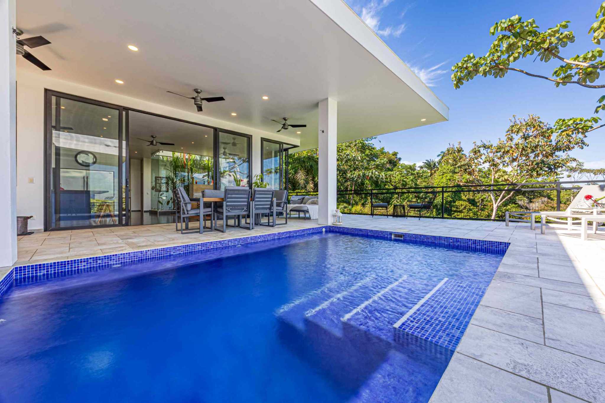 Stunning Mountain & Ocean Views in a 3-Bedroom Luxury Home on Calle Perezoso in Ojochal Costa Rica