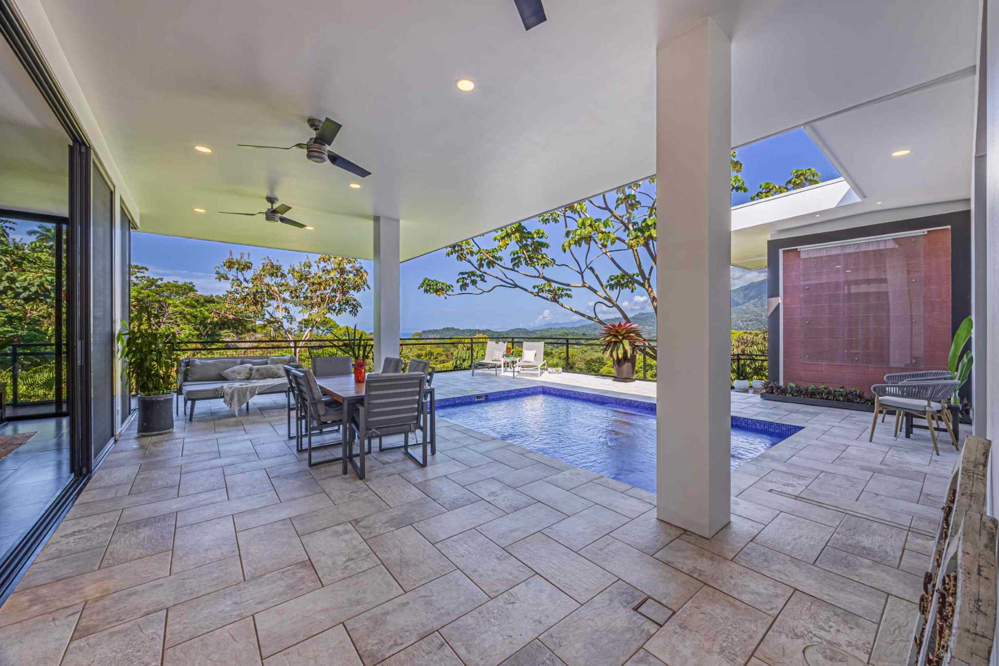 Stunning Mountain & Ocean Views in a 3-Bedroom Luxury Home on Calle Perezoso in Ojochal Costa Rica