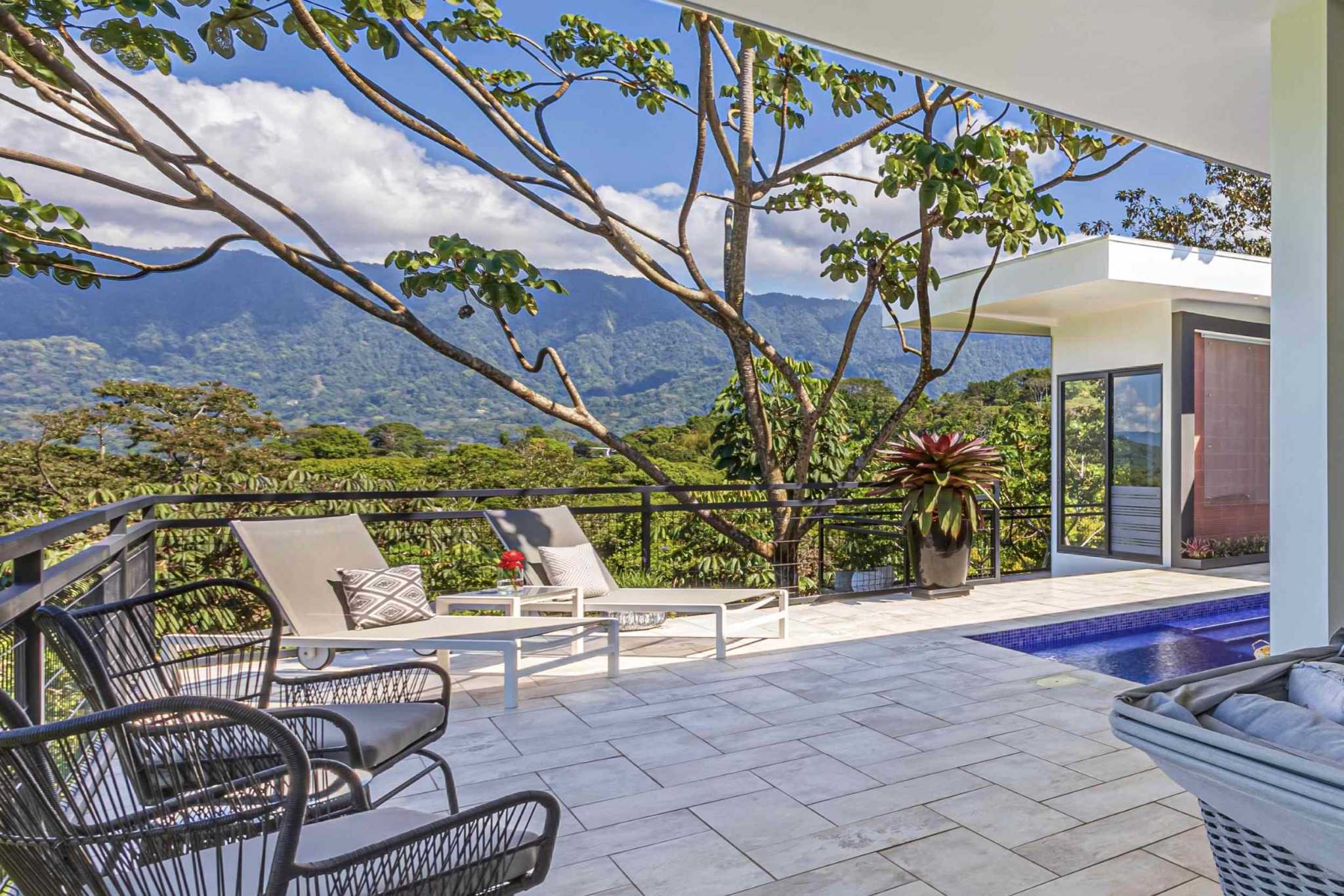 Stunning Mountain & Ocean Views in a 3-Bedroom Luxury Home on Calle Perezoso in Ojochal Costa Rica