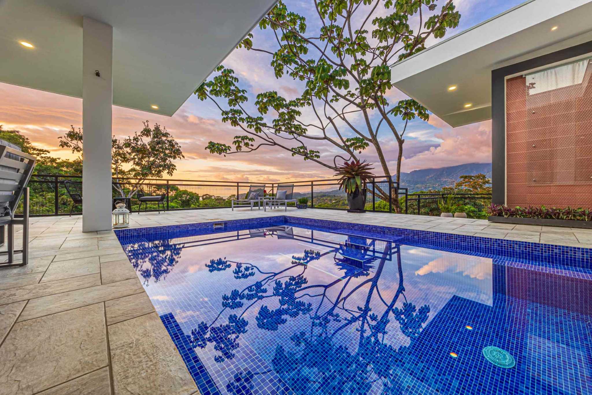 Stunning Mountain & Ocean Views in a 3-Bedroom Luxury Home on Calle Perezoso in Ojochal Costa Rica
