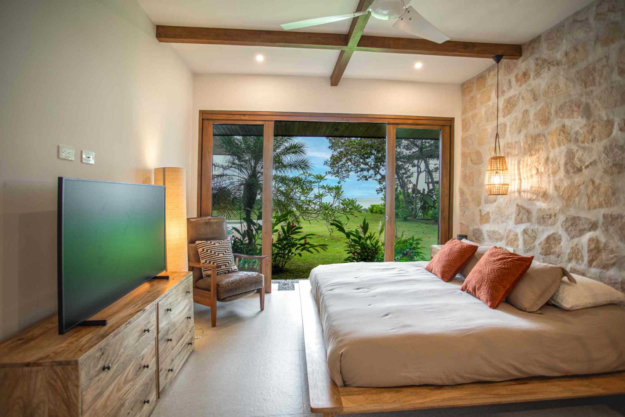 41627 (13) Ocean View 3-Bedroom Home on Desirable Perezoso Road with Wide Panoramic Sunset Ocean Views in Ojochal Costa Rica