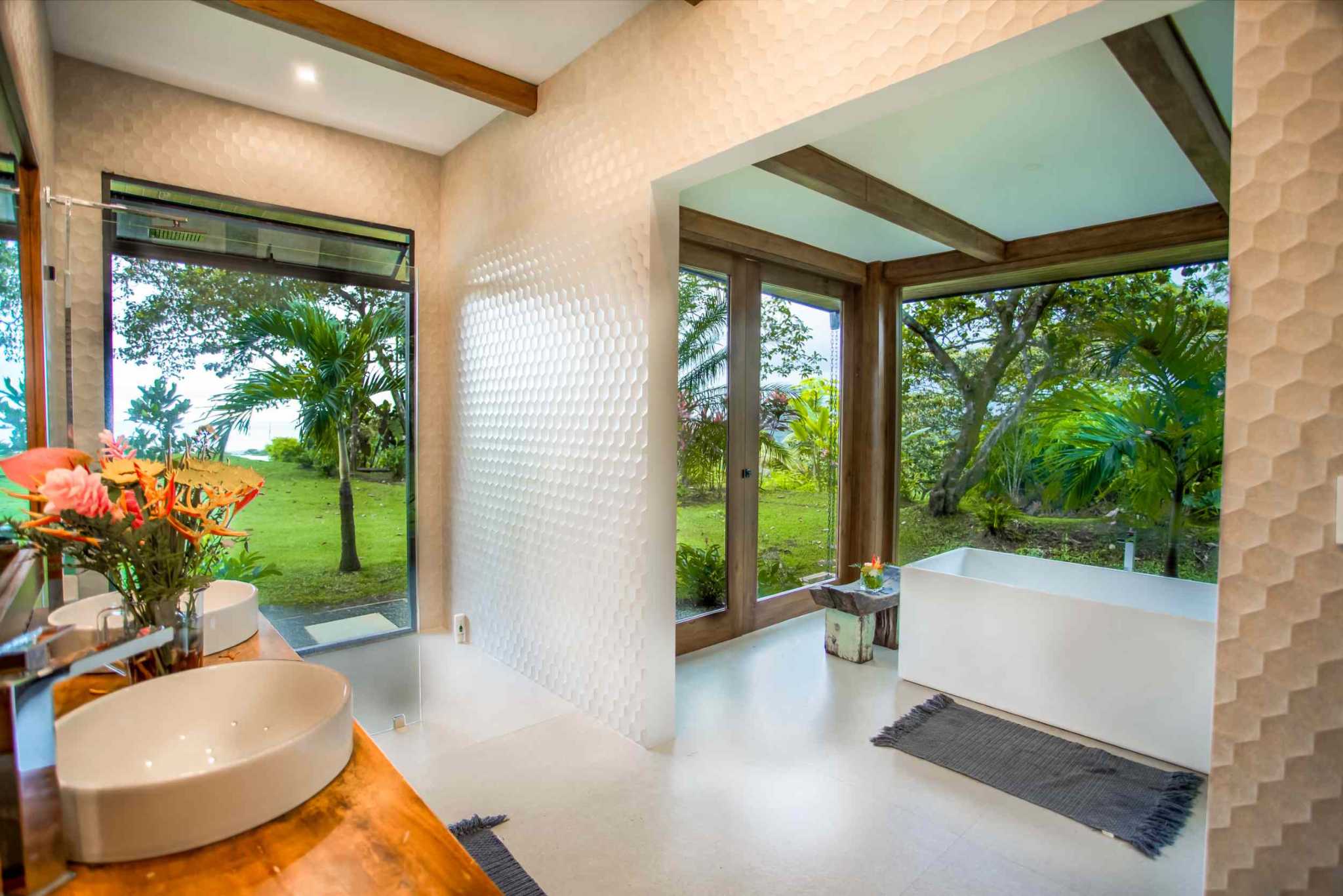 41627 (14) Ocean View 3-Bedroom Home on Desirable Perezoso Road with Wide Panoramic Sunset Ocean Views in Ojochal Costa Rica