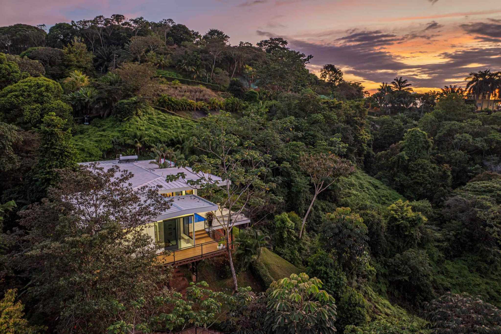 Stunning Mountain & Ocean Views in a 3-Bedroom Luxury Home on Calle Perezoso in Ojochal Costa Rica