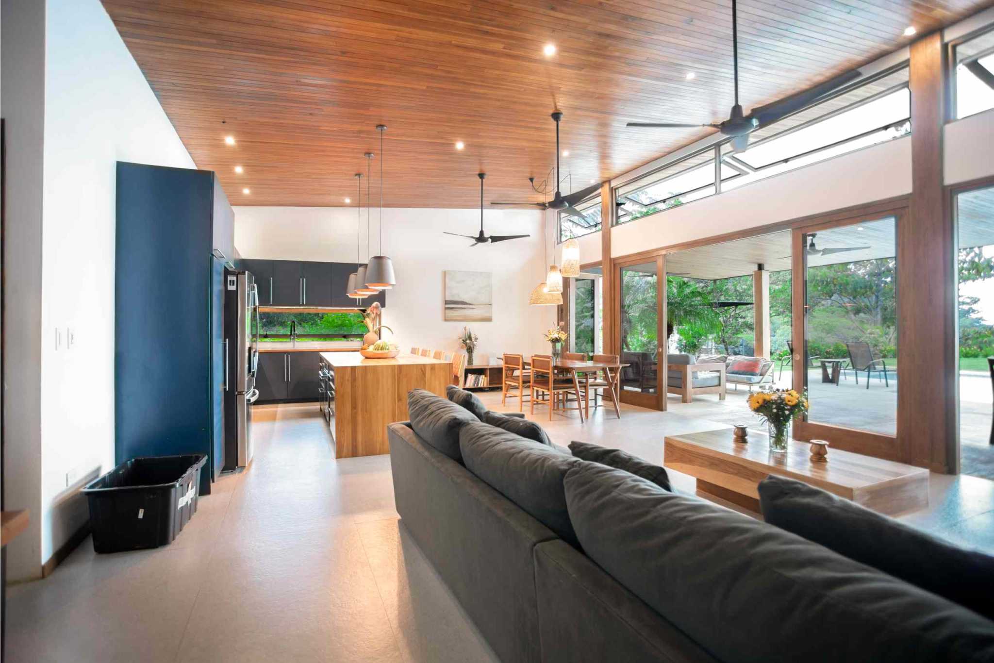 41627 (22) Ocean View 3-Bedroom Home on Desirable Perezoso Road with Wide Panoramic Sunset Ocean Views in Ojochal Costa Rica