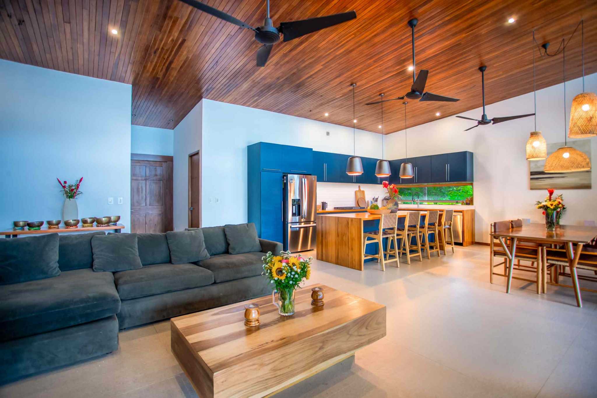 41627 (23) Ocean View 3-Bedroom Home on Desirable Perezoso Road with Wide Panoramic Sunset Ocean Views in Ojochal Costa Rica