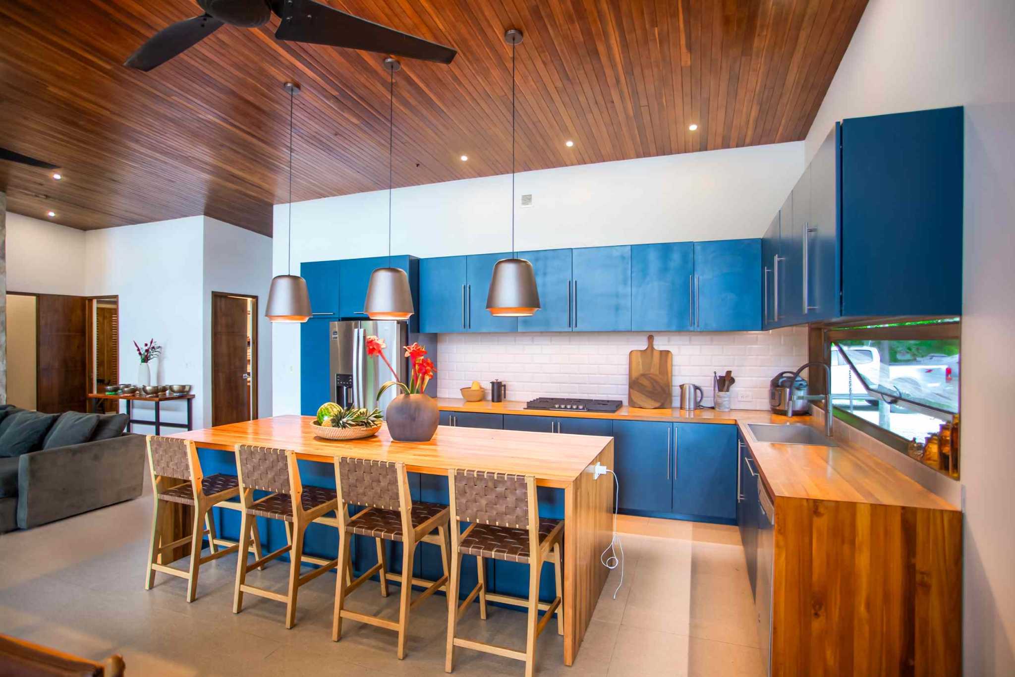 41627 (25) Ocean View 3-Bedroom Home on Desirable Perezoso Road with Wide Panoramic Sunset Ocean Views in Ojochal Costa Rica