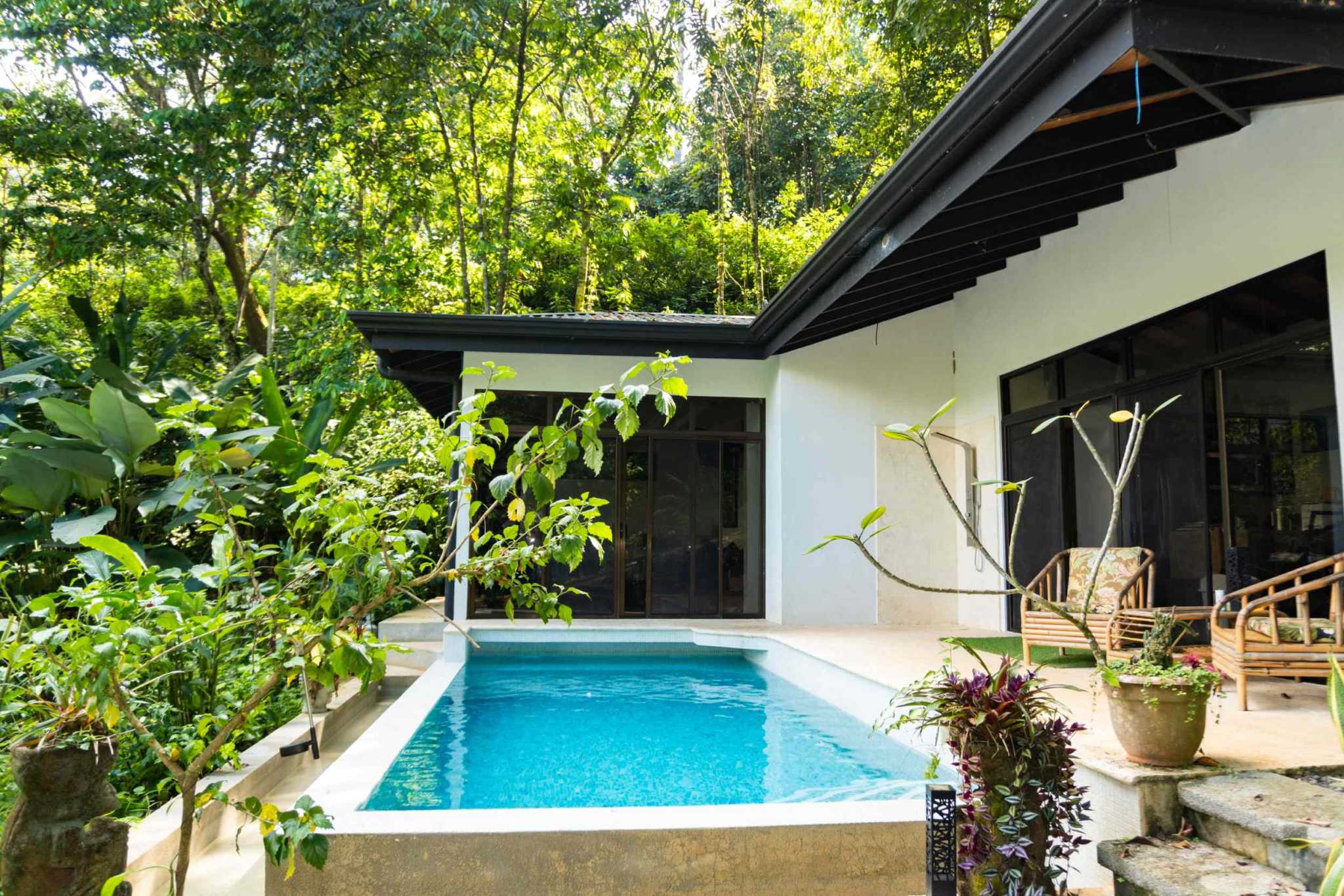 Nice 2-Bedroom Home with 1.8 Acre Lot with Room to Expand in Prestigious Las Brisa Community in Uvita Costa Rica