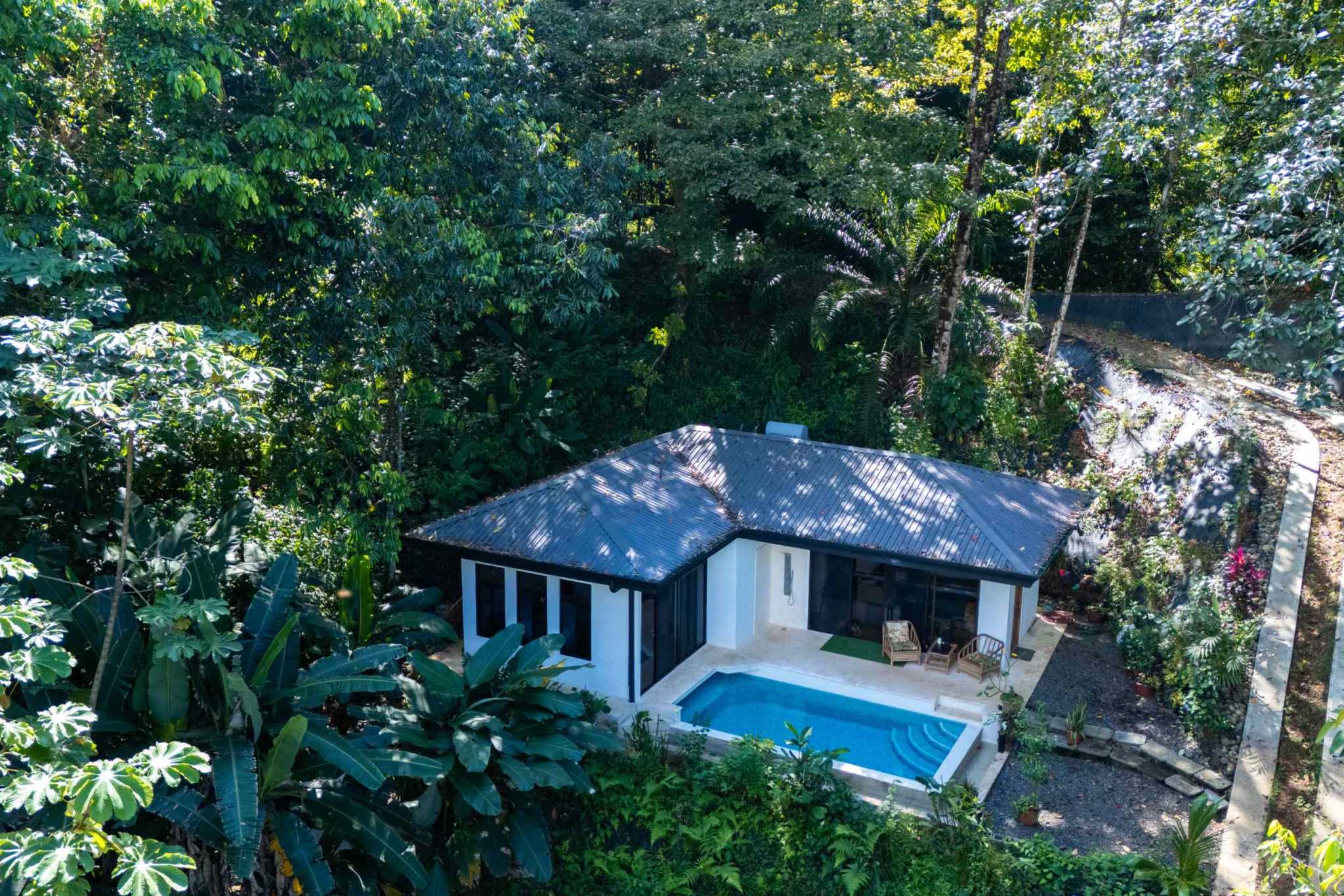 Nice 2-Bedroom Home with 1.8 Acre Lot with Room to Expand in Prestigious Las Brisa Community in Uvita Costa Rica