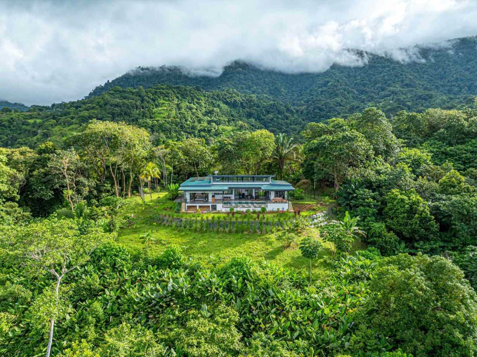 Brand New Modern Ocean View 4-Bedroom Home With Big Opportunity on 11+ acres in Tres Rios Costa Rica